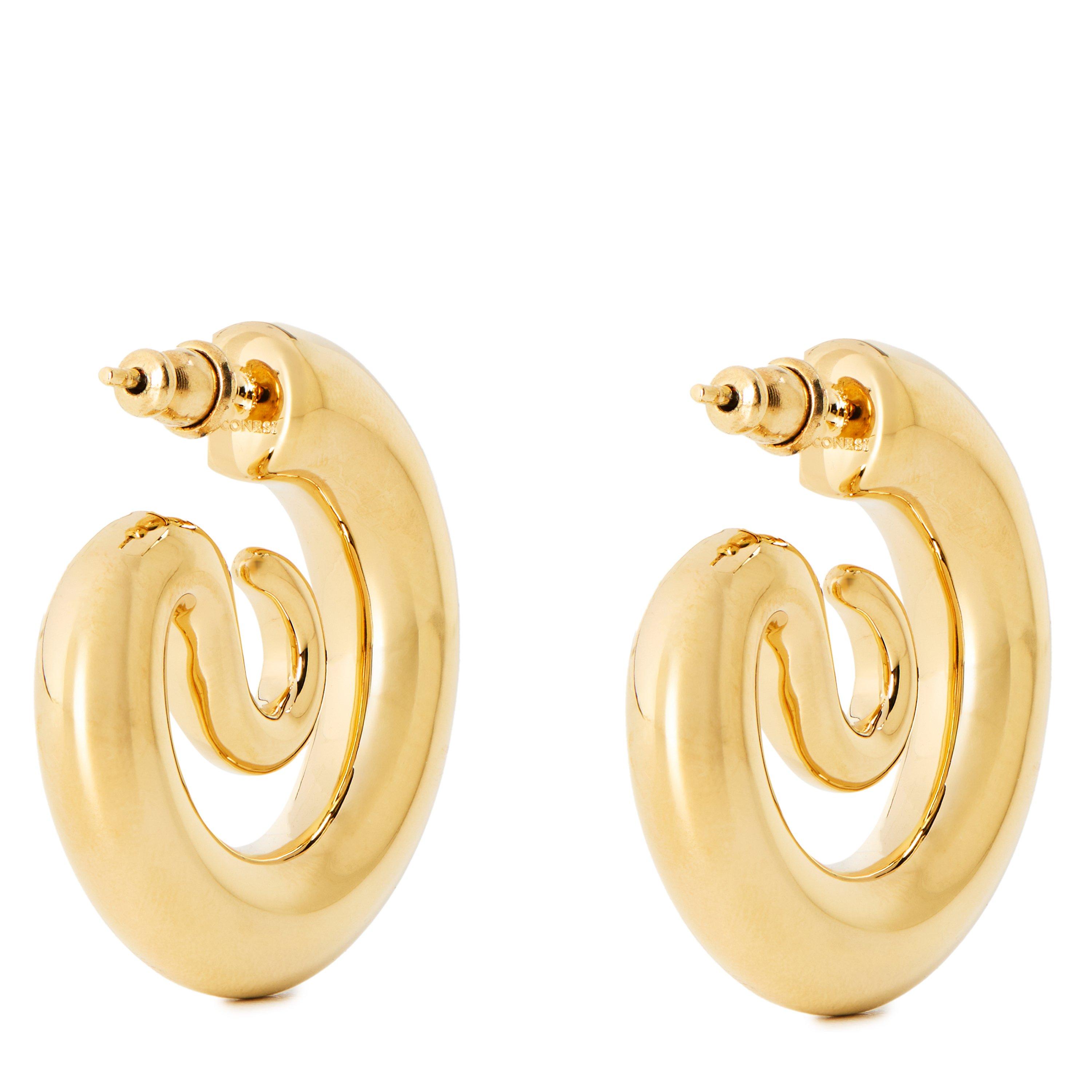 GOLD - Panconesi - SERPENT HOOPS SMALL - 2