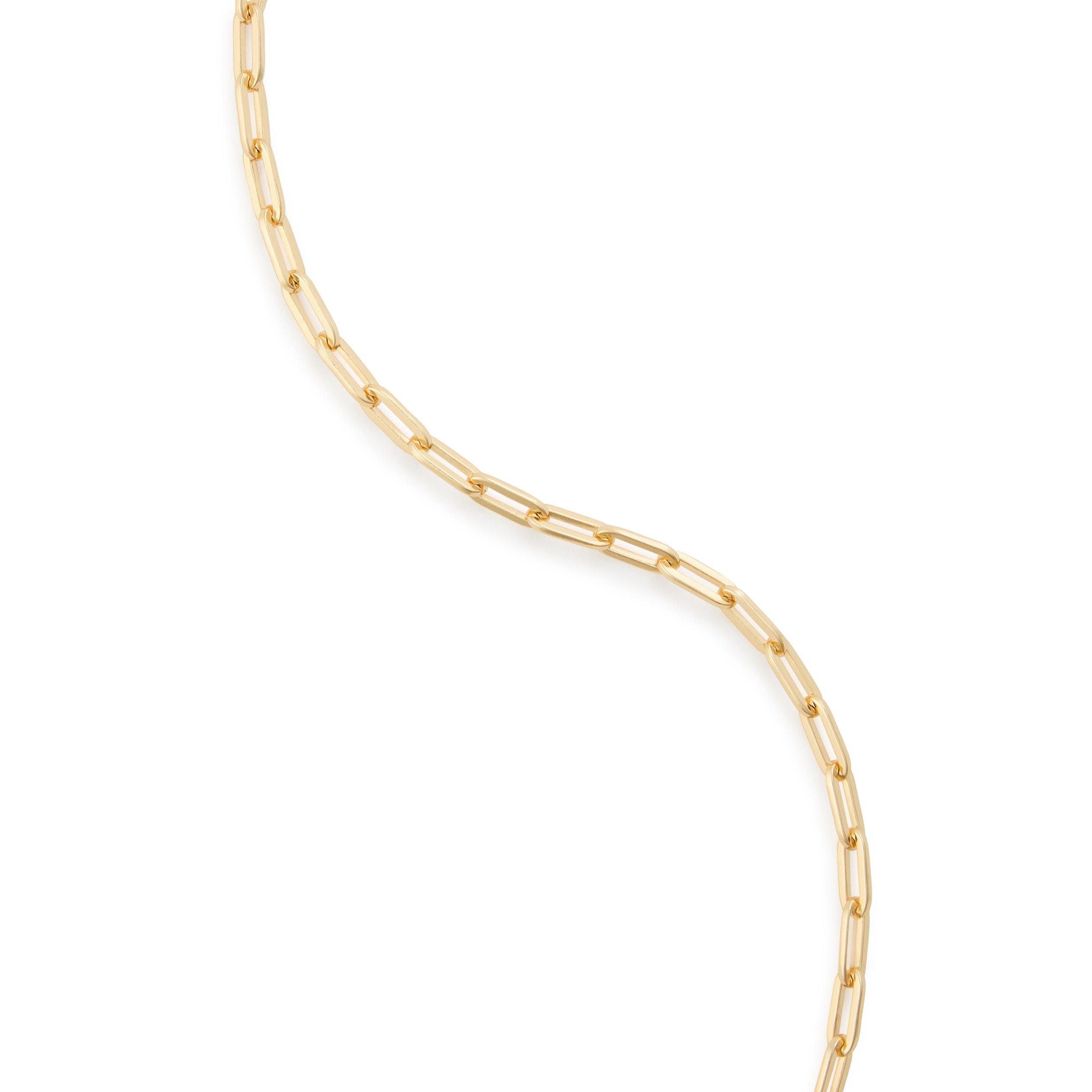 GOLD - Anni Lu - Women's Golden Hour Pearl Chain Necklace - 2