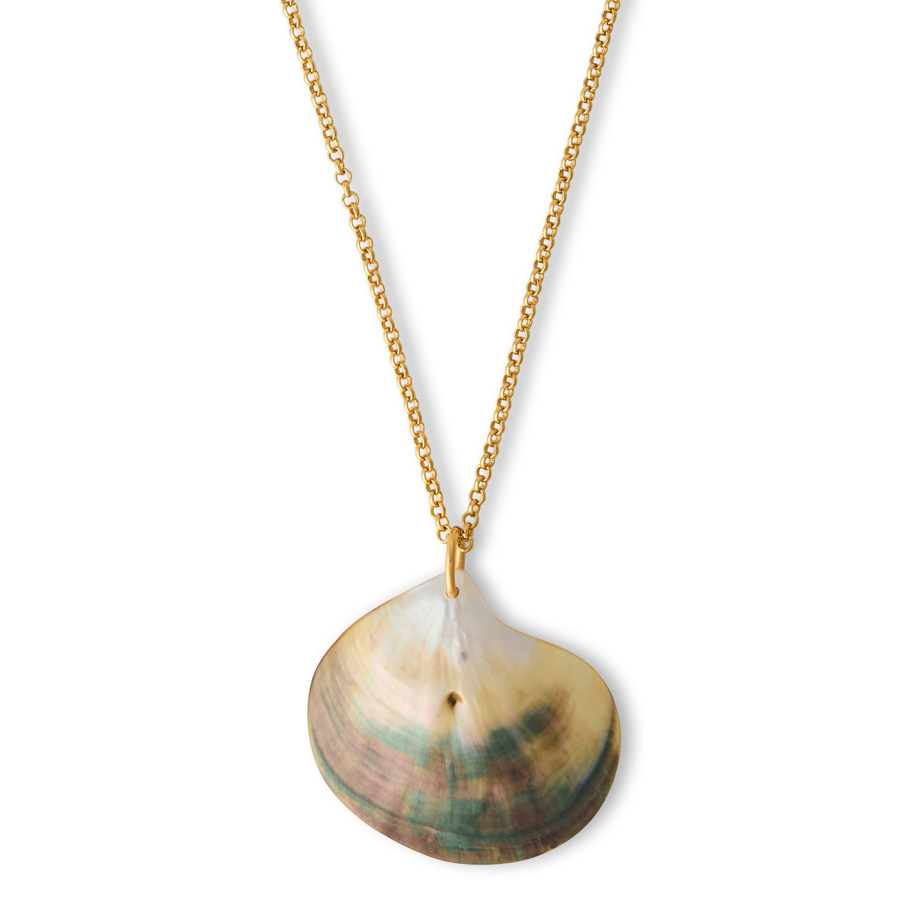 Anni Lu GOLDEN SHELL NECKLACE