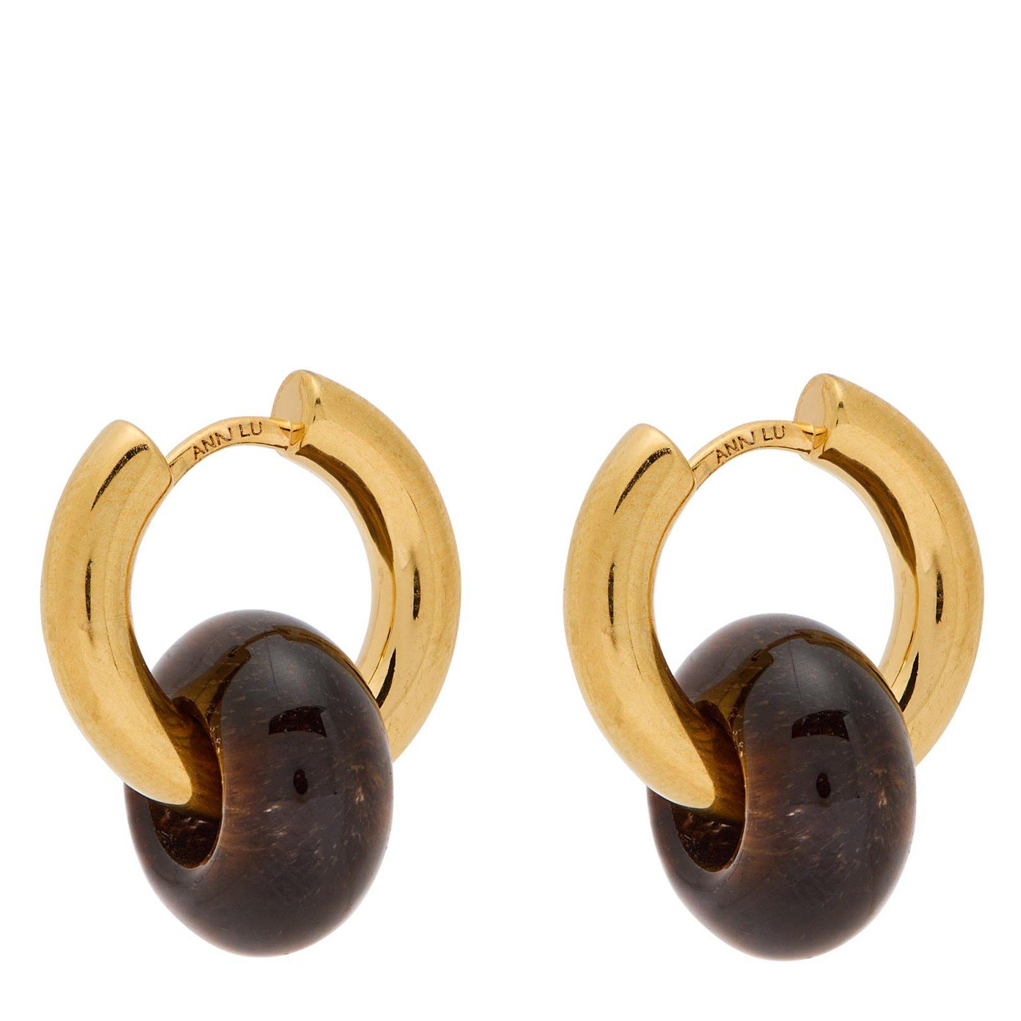 GOLD - Anni Lu - GLAZED DONUT HOOPS