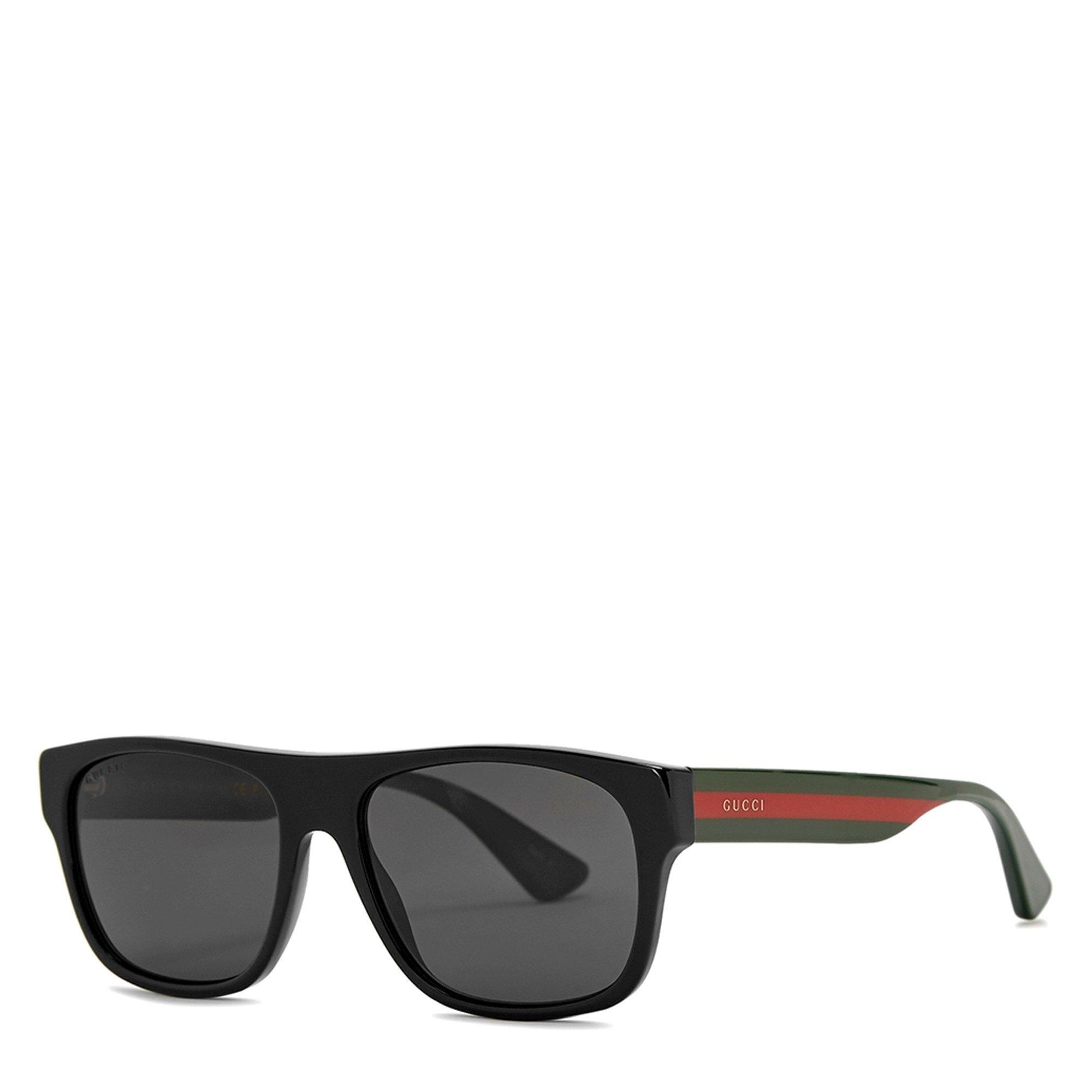 BLACK AND OTHER - Gucci - GUC RECTANGLE SYLVIE ACETAT SG