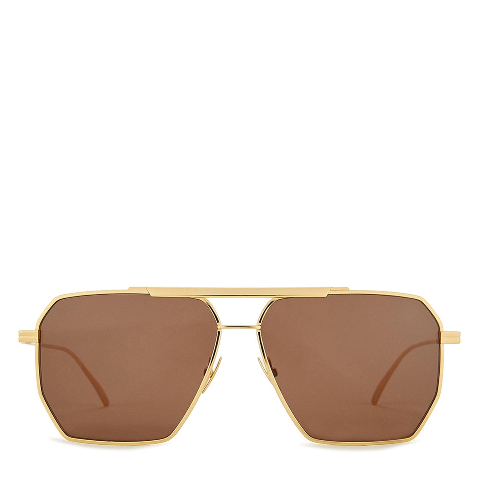 GOLD AND OTHER - Bottega Veneta - BTV FULL METAL AVIATOR SG - 2