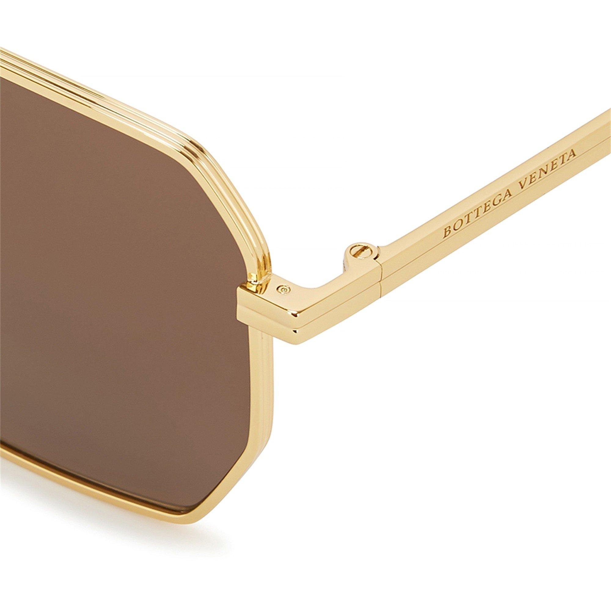 GOLD AND OTHER - Bottega Veneta - BTV FULL METAL AVIATOR SG - 3