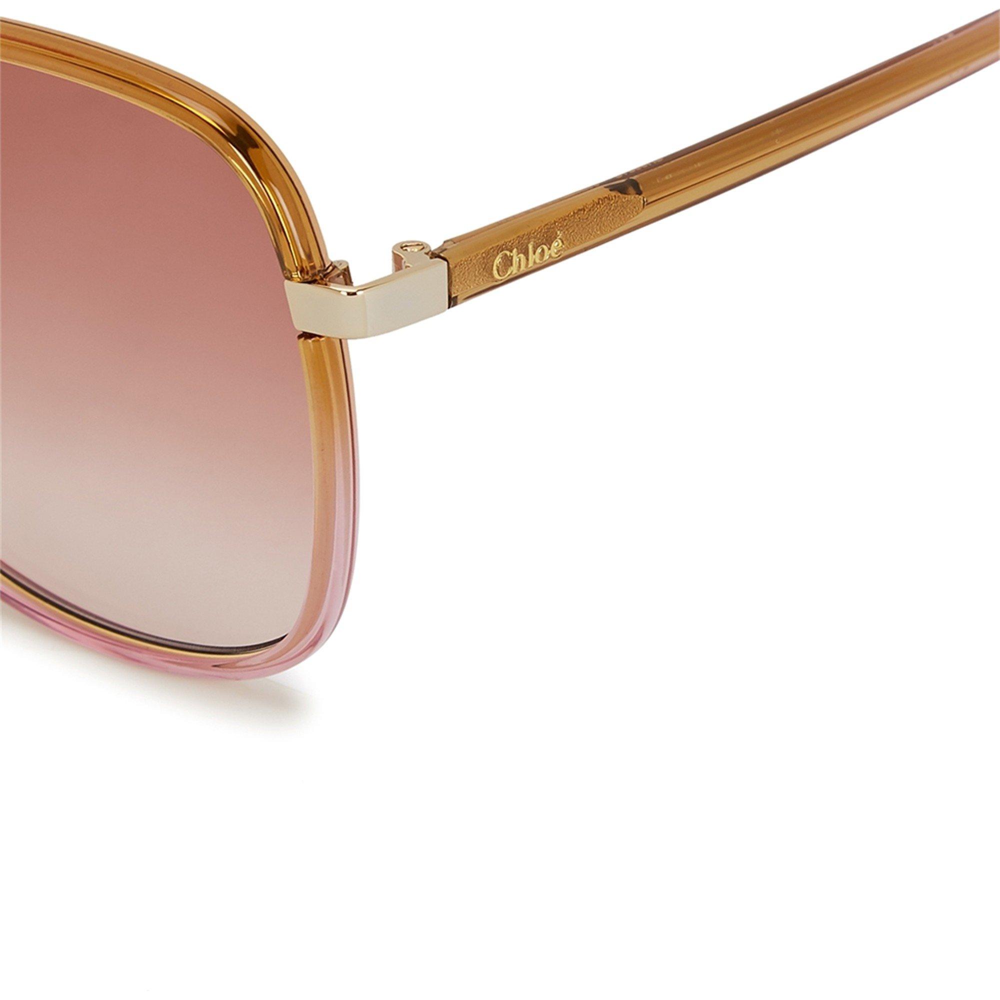 ORANGE AND OTHE - Chloe - CHLOE FRANKY INJ SQR SUNGLASSE - 3