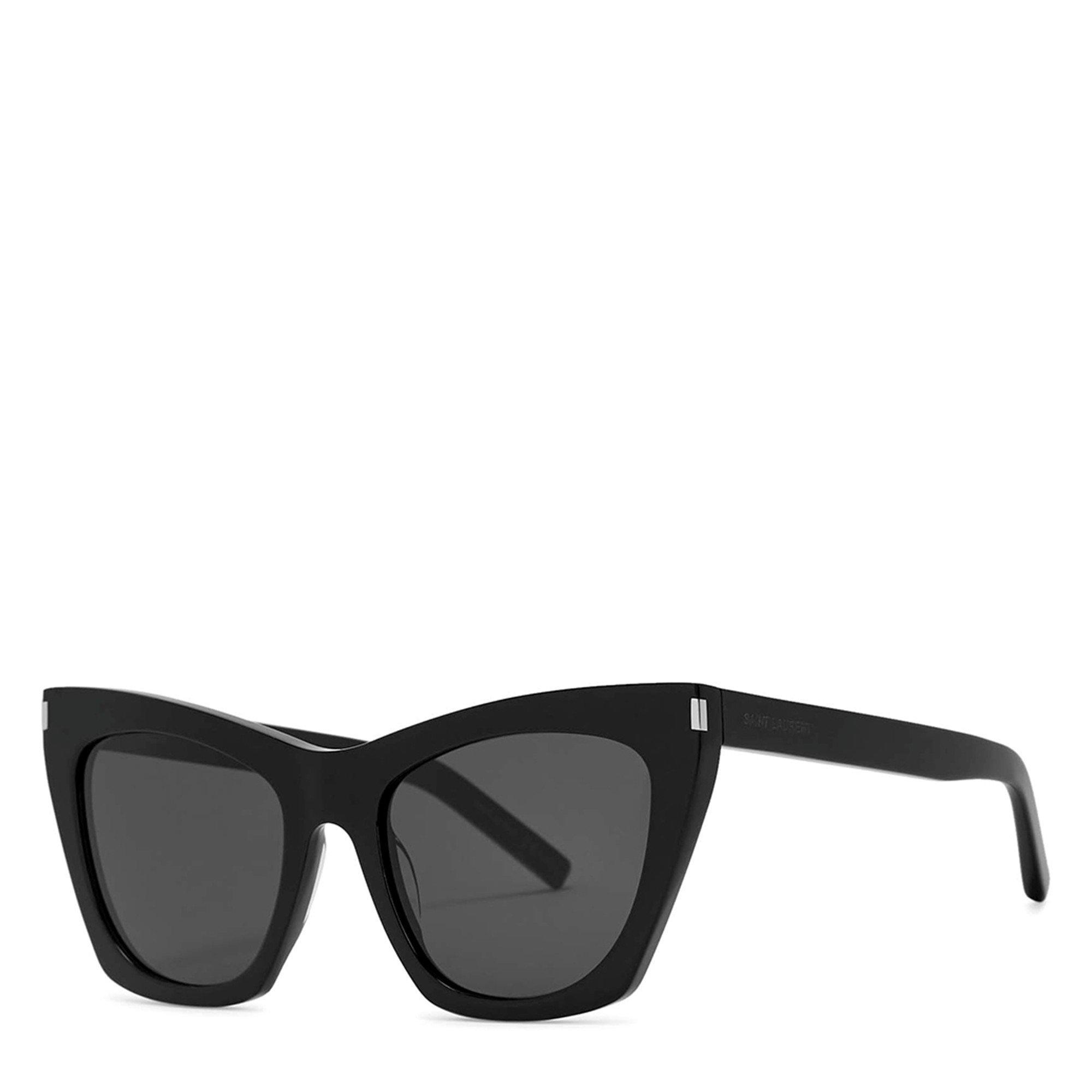 BLACK AND GREY - Saint Laurent - SLP KATE CATEYE ACETATE SG - 1