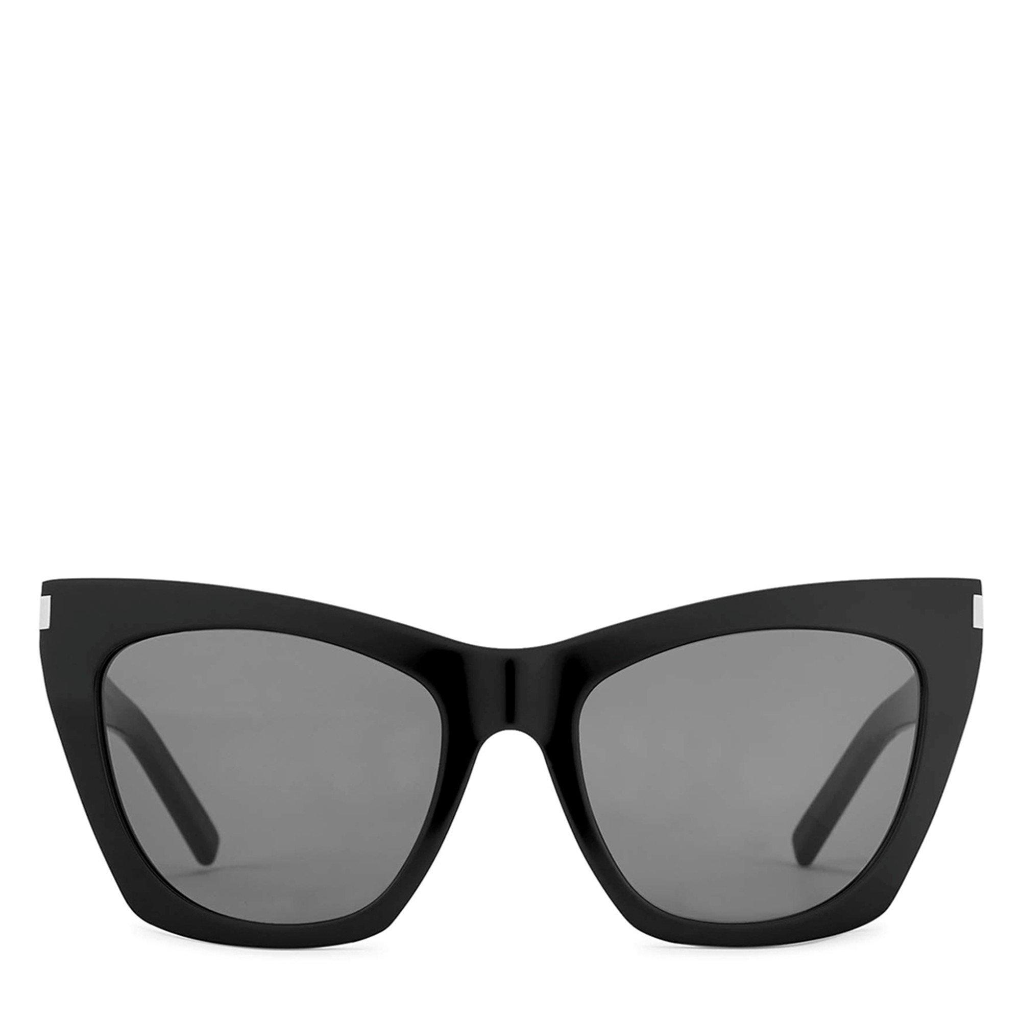 BLACK AND GREY - Saint Laurent - SLP KATE CATEYE ACETATE SG - 2