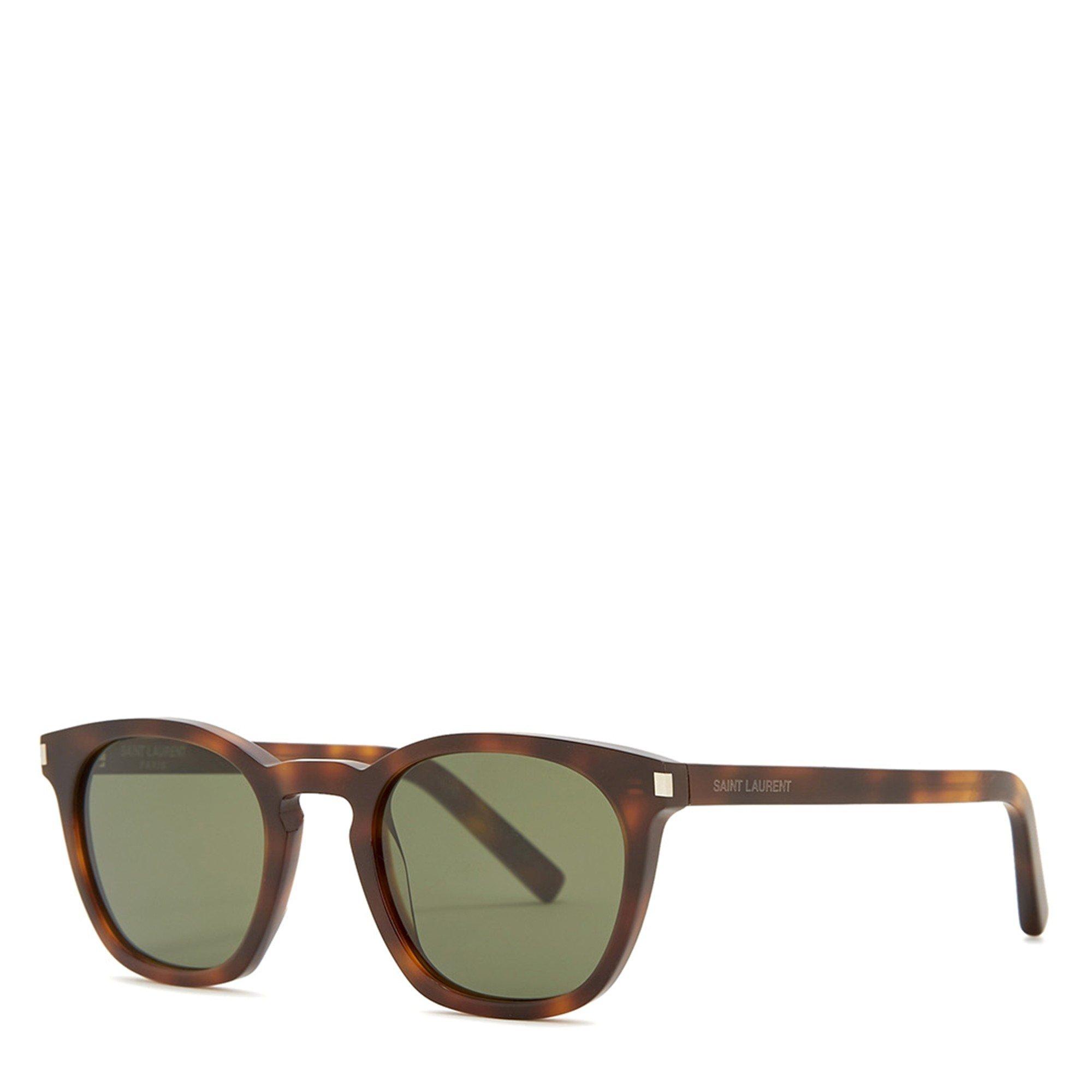 BROWN AND OTHER - Saint Laurent - SLP ROUND ACETATE UNISEX SG