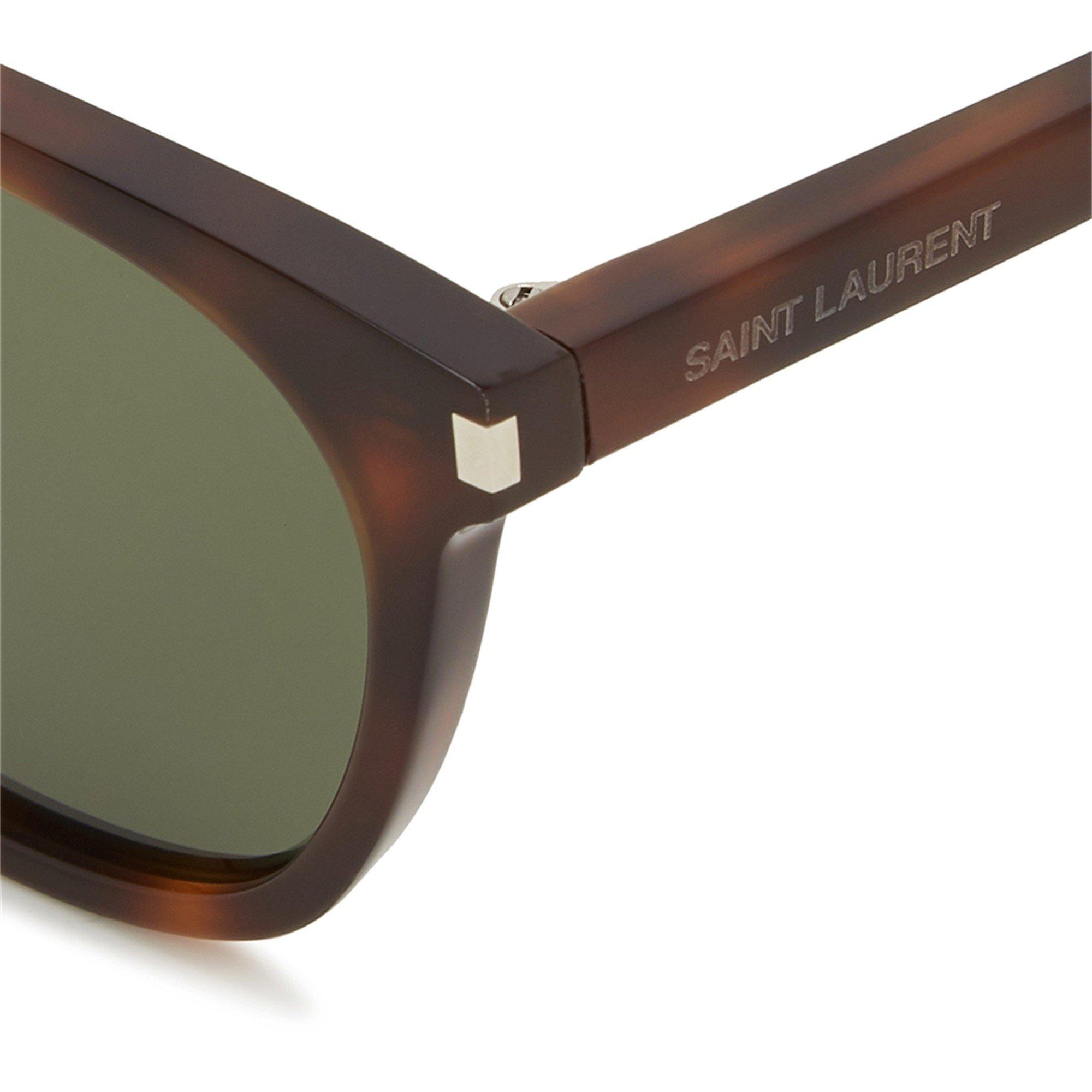 BROWN AND OTHER - Saint Laurent - SLP ROUND ACETATE UNISEX SG - 3