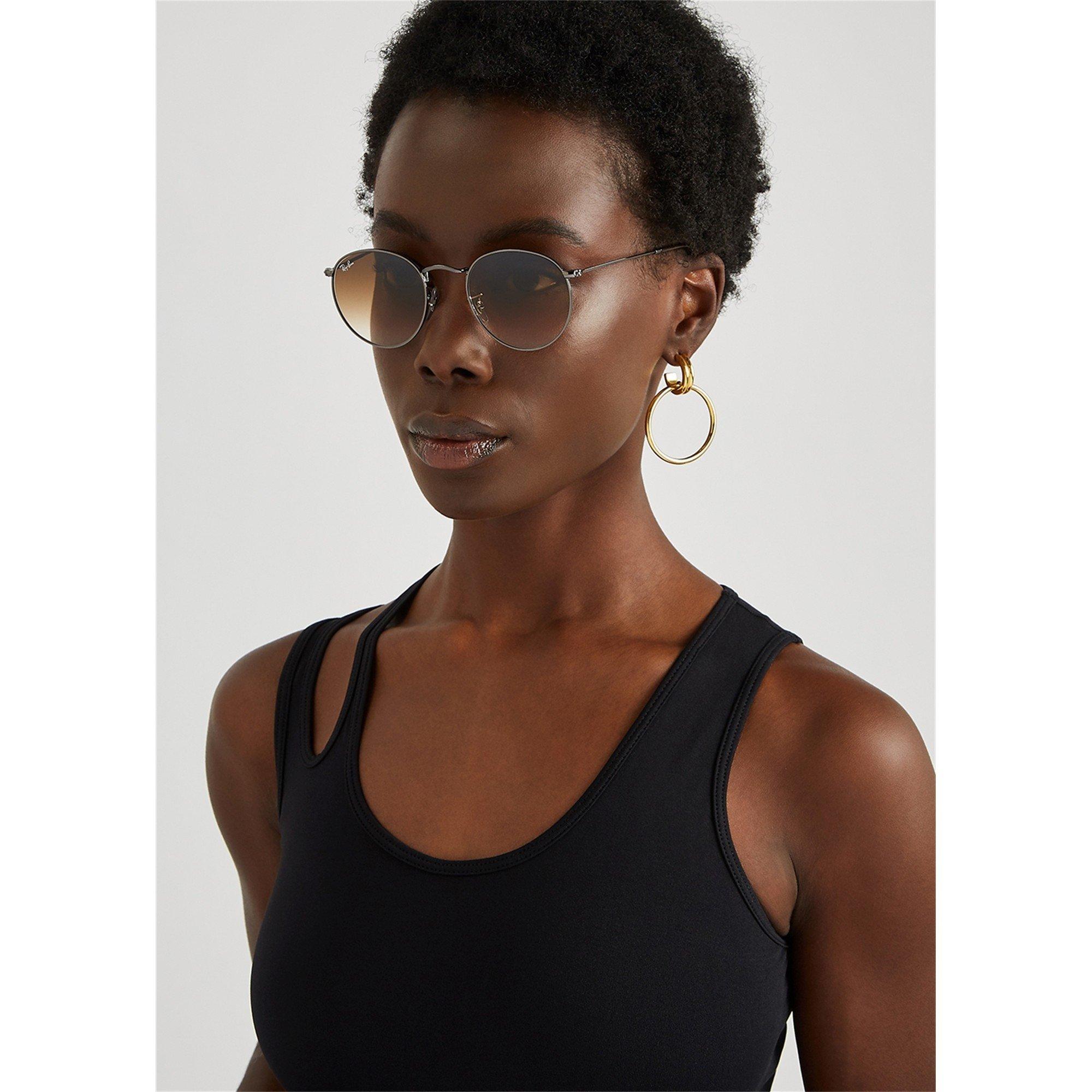 BROWN AND OTHER - Ray-Ban - RB METAL ROUND GRAD LENS SG MW - 5