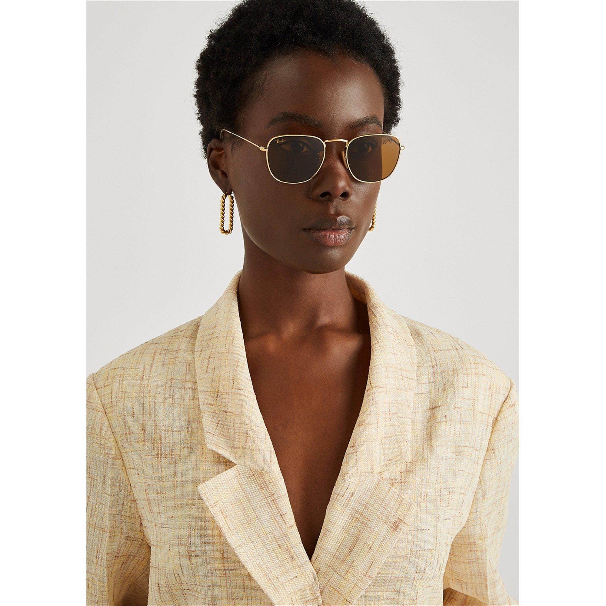 BROWN AND OTHER - Ray-Ban - RB FRANK LEGEND GOLD MTL SG - 3