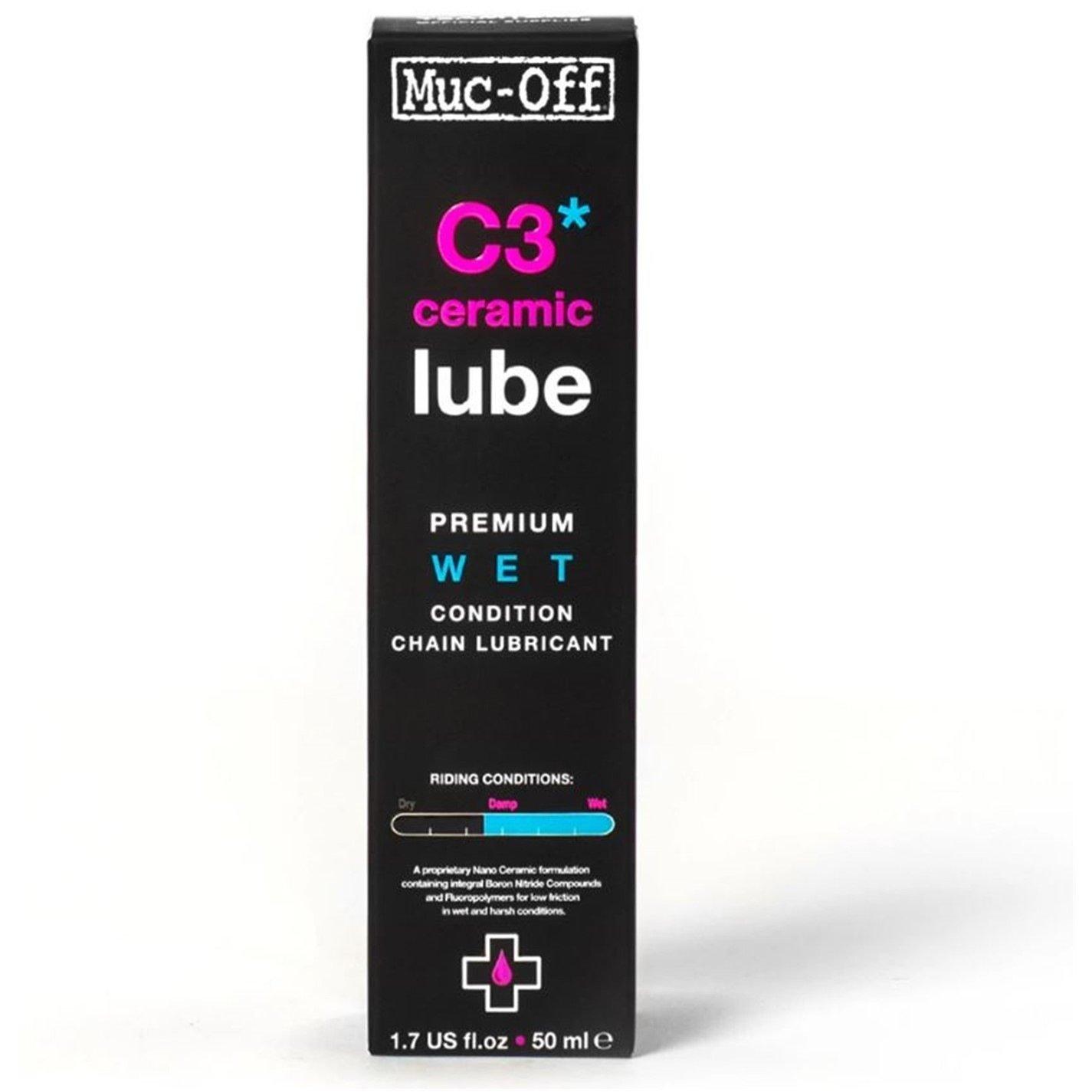 Black 120ml - Muc-Off - C3 Ceramic Wet Lube - 120ml - 1
