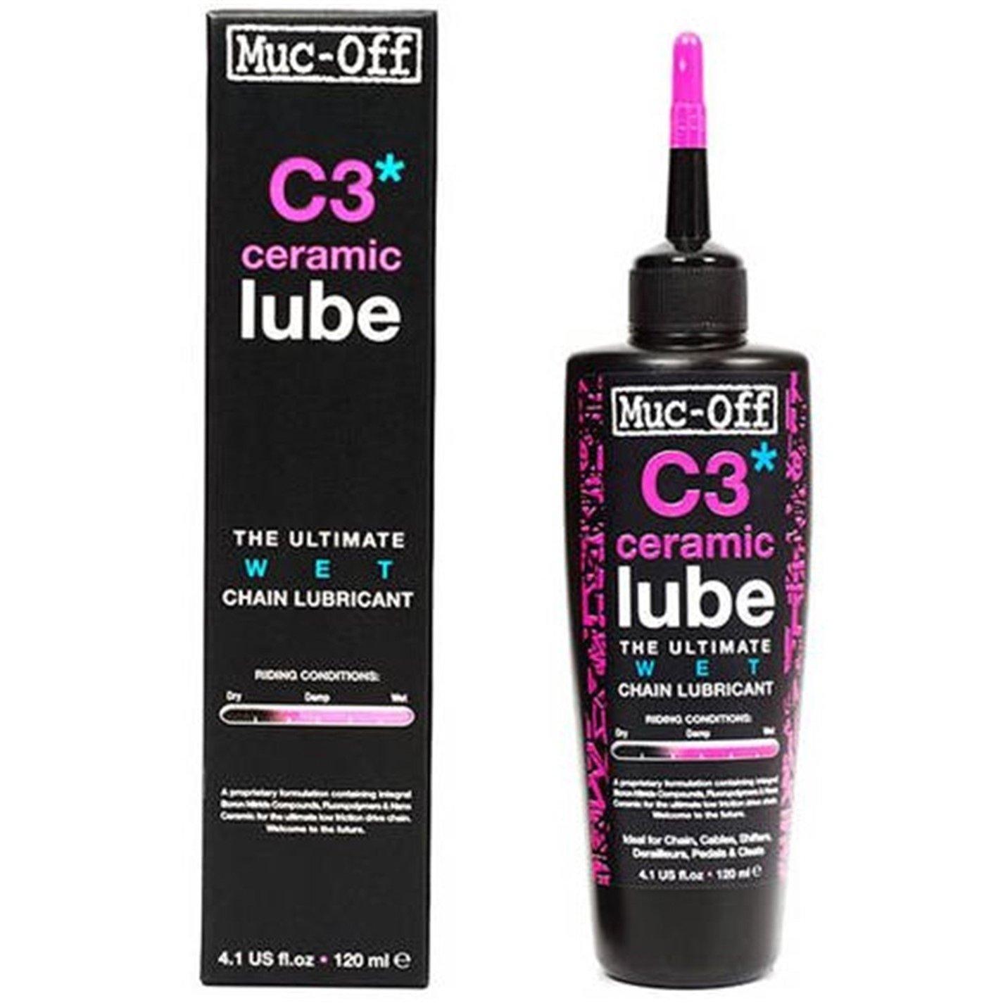 Noir 120ml - Muc-Off - C3 Ceramic Wet Lube - 120ml - 3