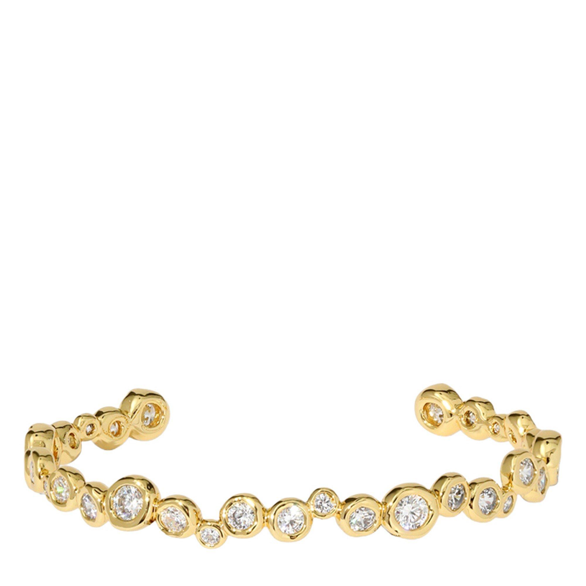 Alexis Bittar ASTERALES GOLD CZ SKINNY CUFF