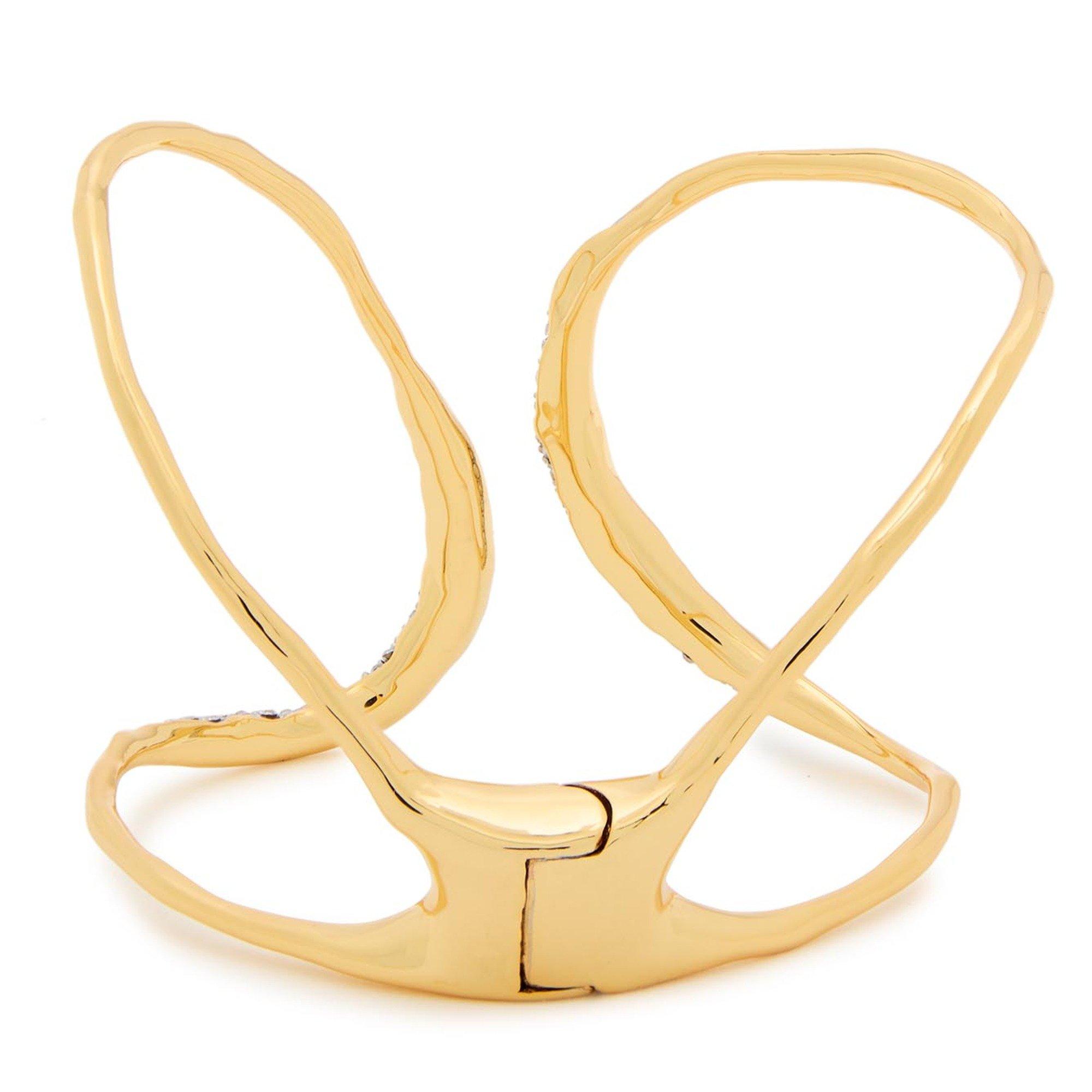 GOLD - Alexis Bittar - SOLANALES CRYSTAL FREEFORM HIN - 2