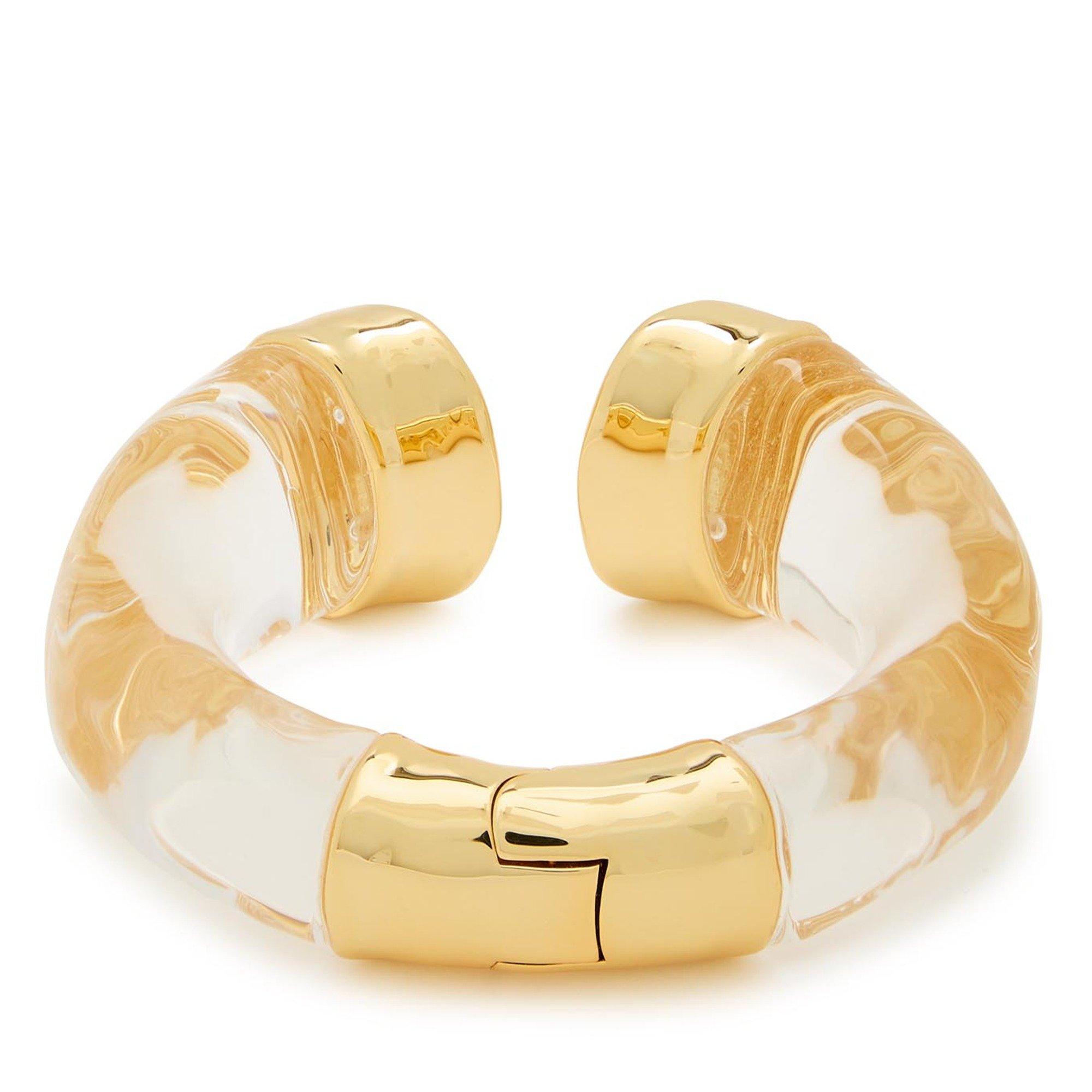 GOLD - Alexis Bittar - LIQUID LUCITE SLICE CAPPED HIN - 2