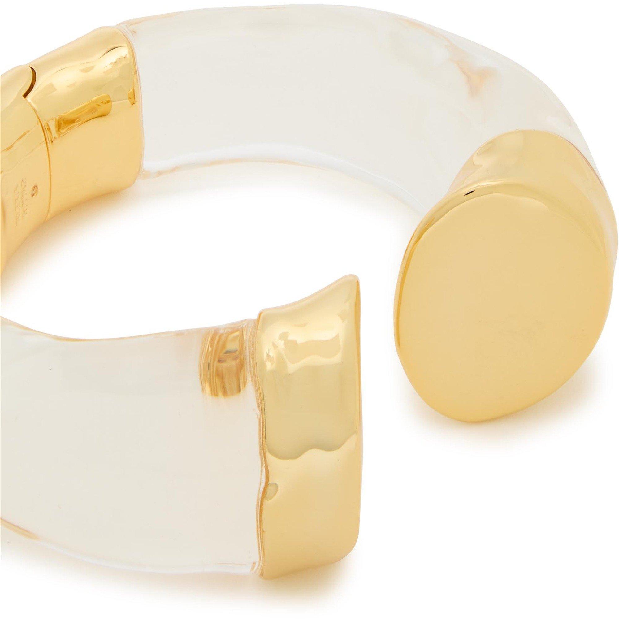 GOLD - Alexis Bittar - LIQUID LUCITE SLICE CAPPED HIN - 4