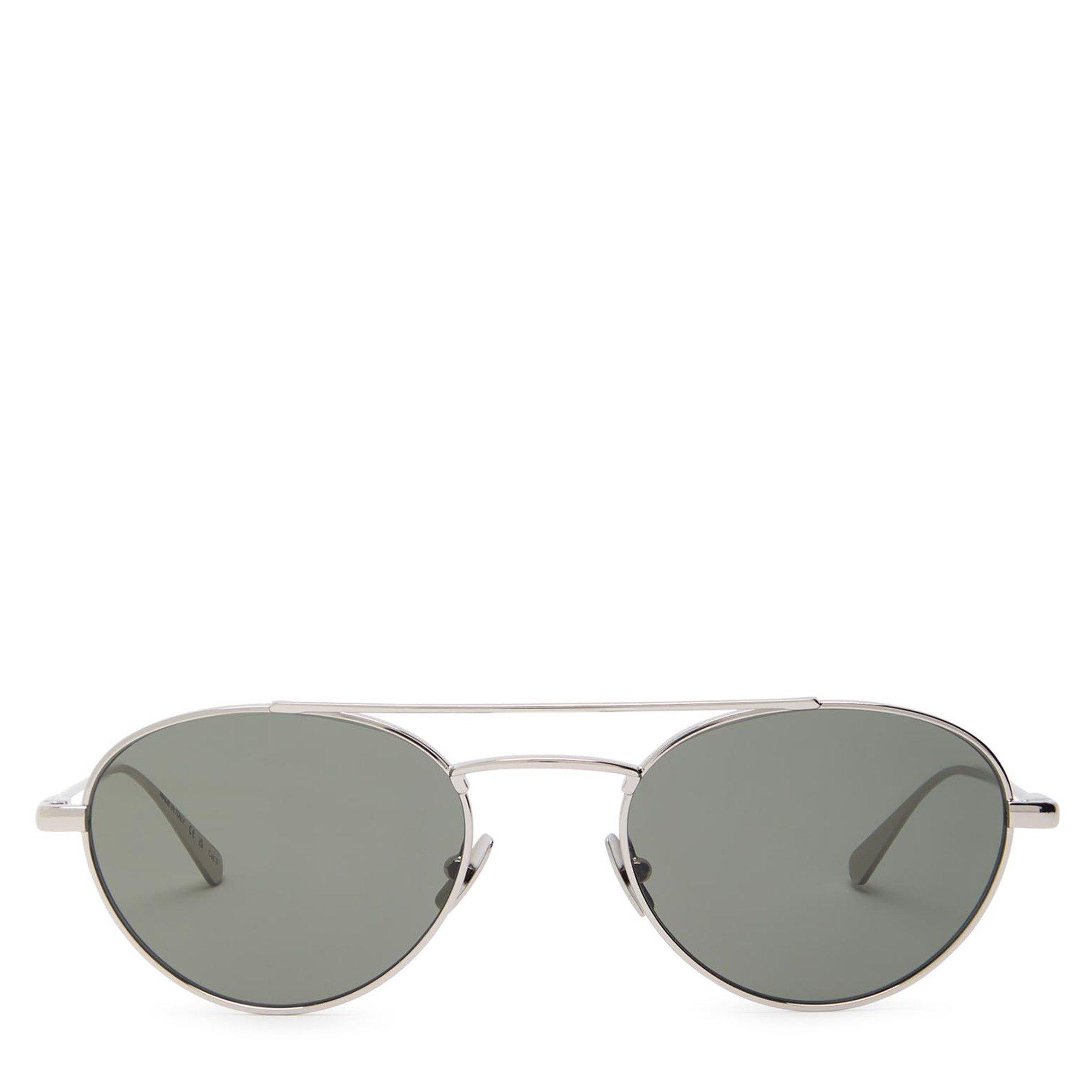 SILVER - Saint Laurent - Metal Aviator Sunglasses - 2