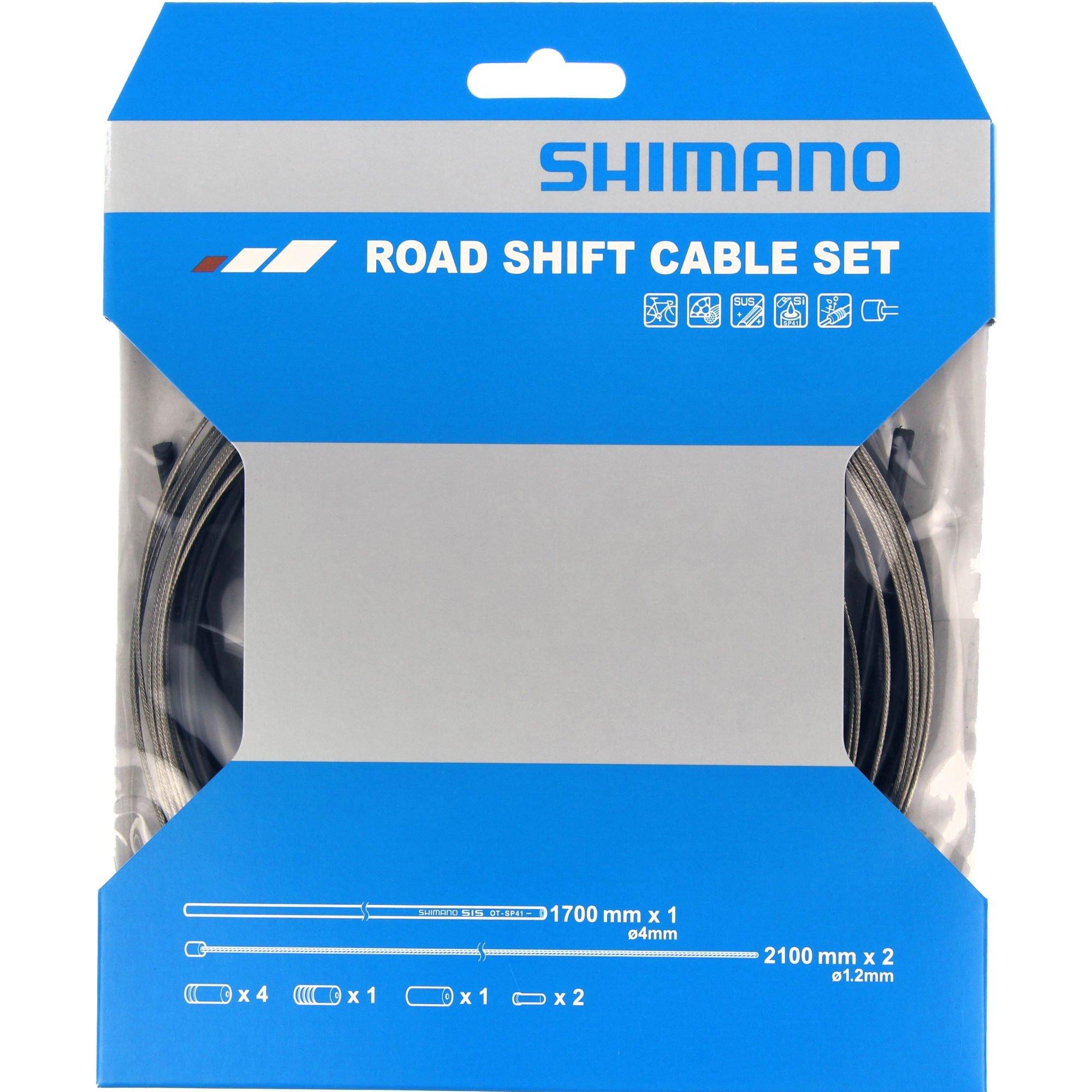 Shimano  Road Gear Cable Set - Black/Other