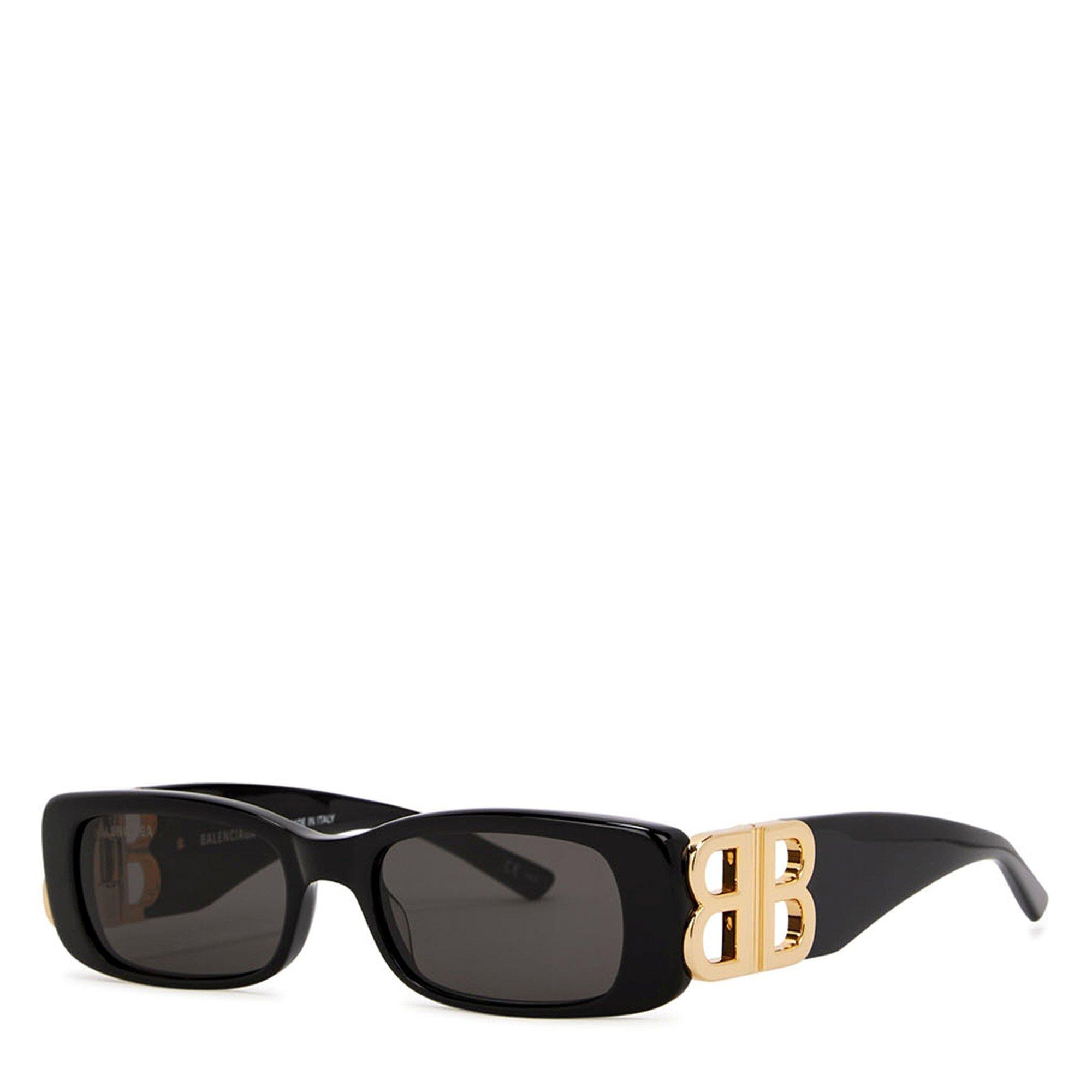 BLACK - Balenciaga - BALENCIAGA RECTANGLE BLACK SUN - 1