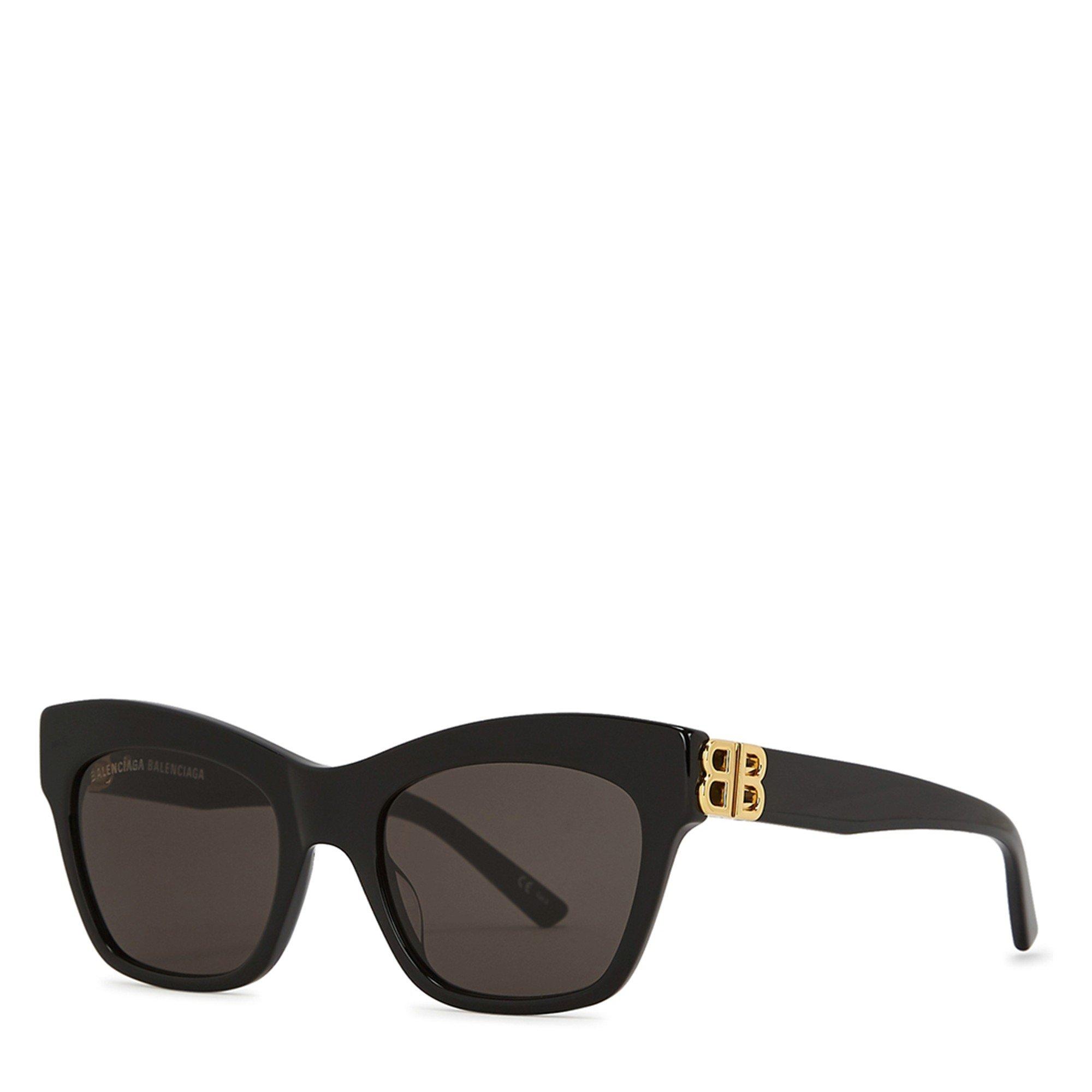 BLACK - Balenciaga - BALENCIAGA CAT EYE BLACK SUN - 1