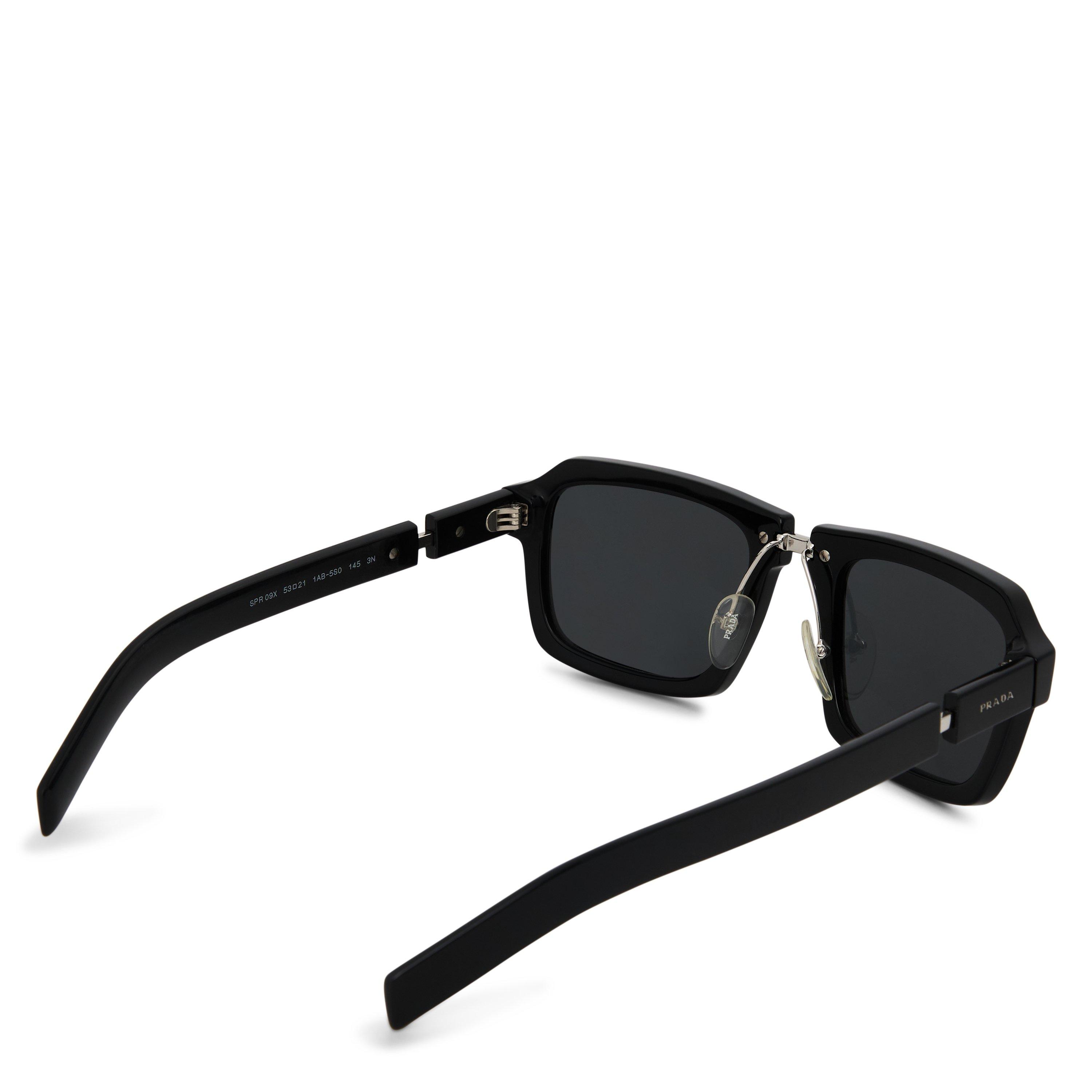 BLACK - Prada - PRADA SQUARE BLACK SUNGLA - 2