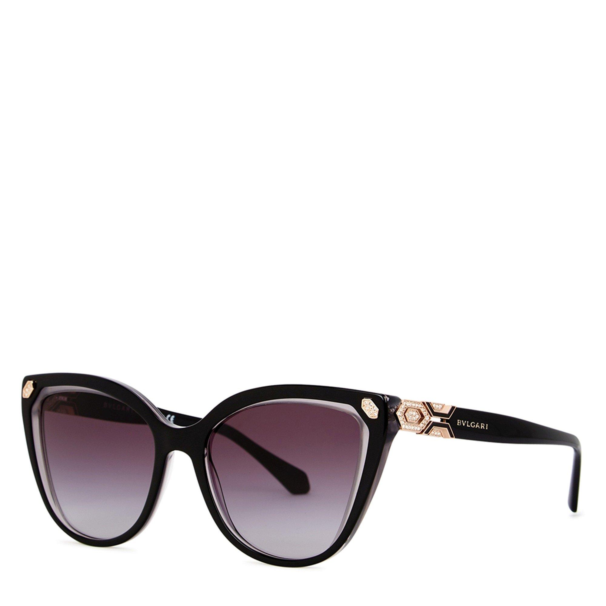BLACK AND OTHER - Bvlgari - BVL CAT EYE EMBELLISHMENT SUNG