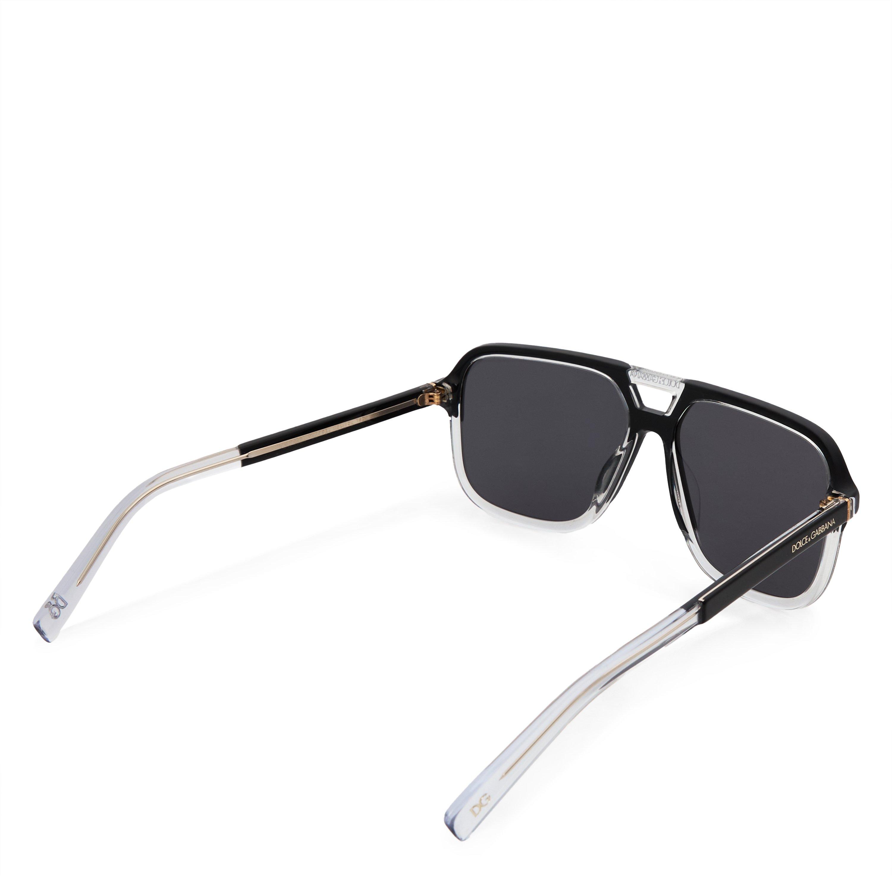 BLACK AND OTHER - Dolce and Gabbana - DG ROUND BLACK GOLD SUNGL - 2