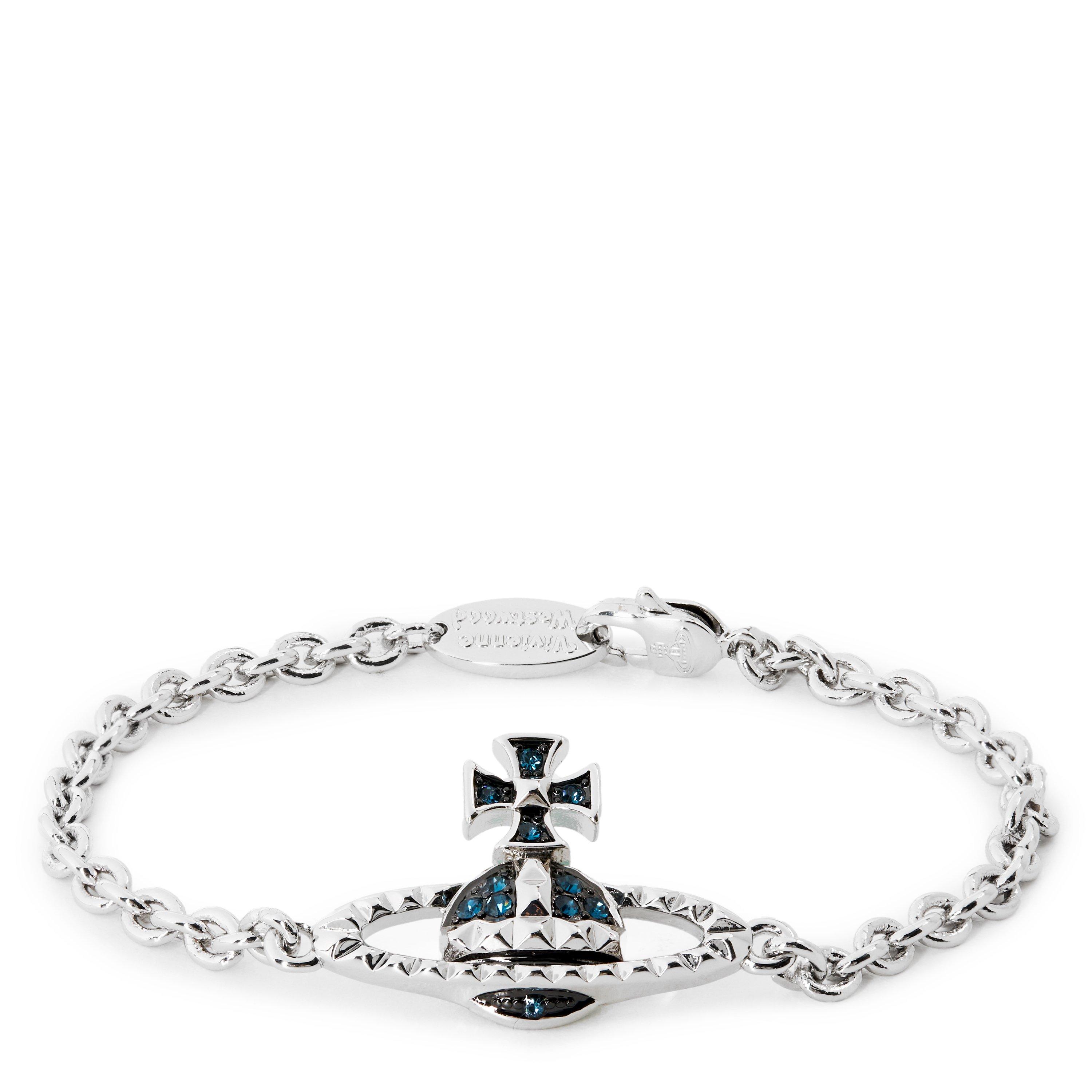 SILVER - Vivienne Westwood - Men's Mayfair Bas-Relief Chain Bracelet - 1