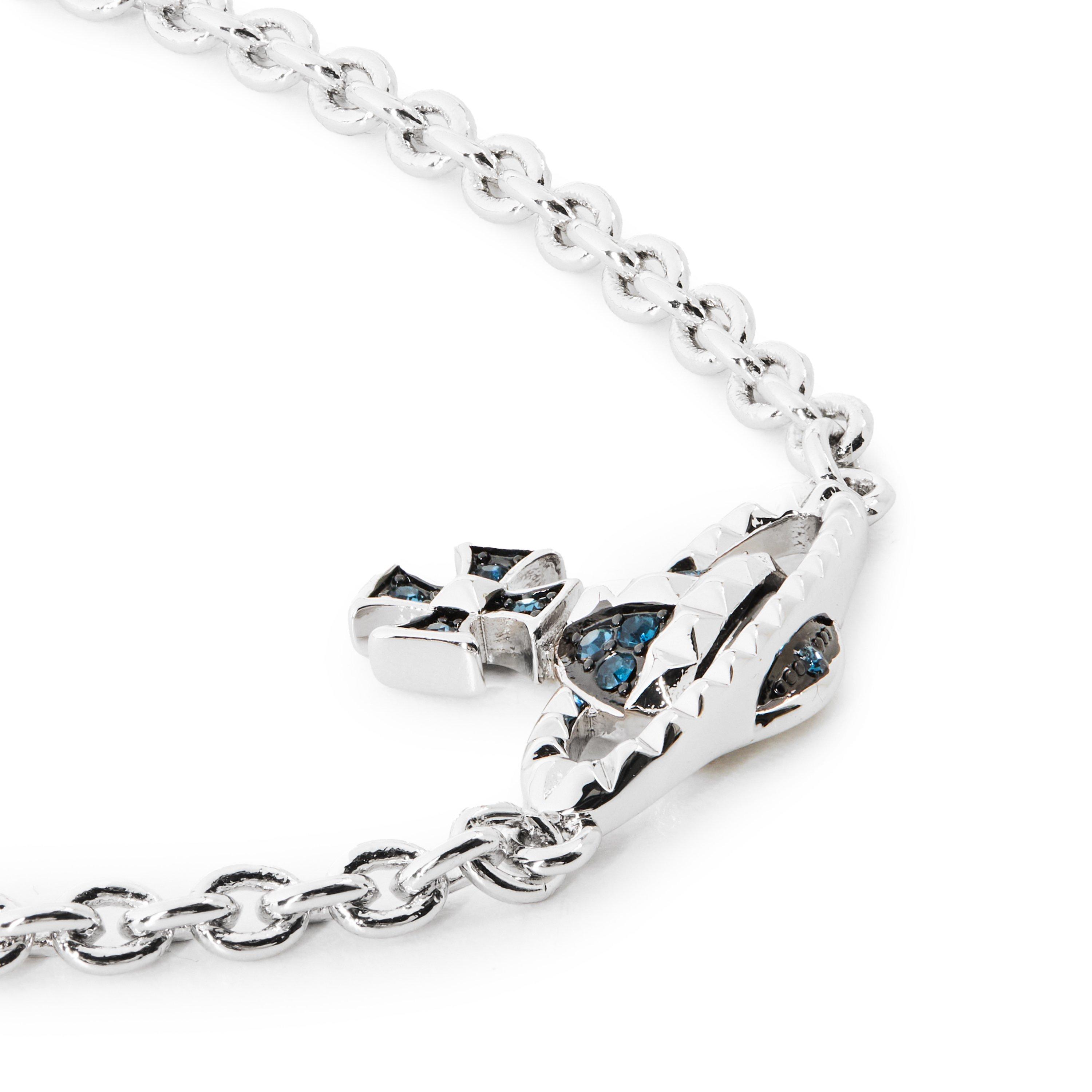 SILVER - Vivienne Westwood - Men's Mayfair Bas-Relief Chain Bracelet - 2