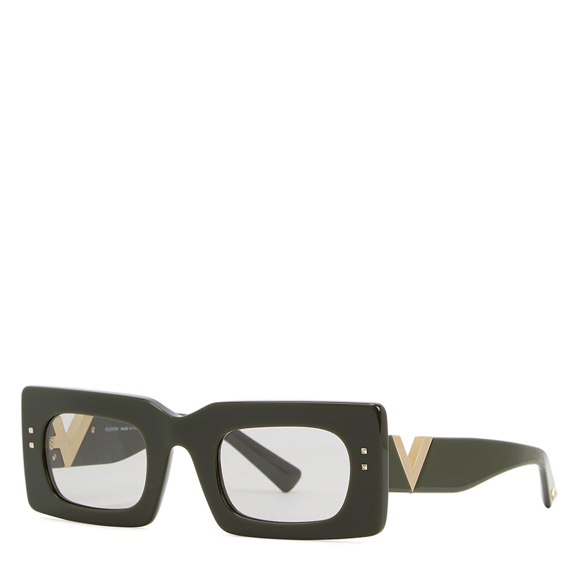 DARK GREEN - Valentino - VAL F ACETATE HEAVY RECT SG