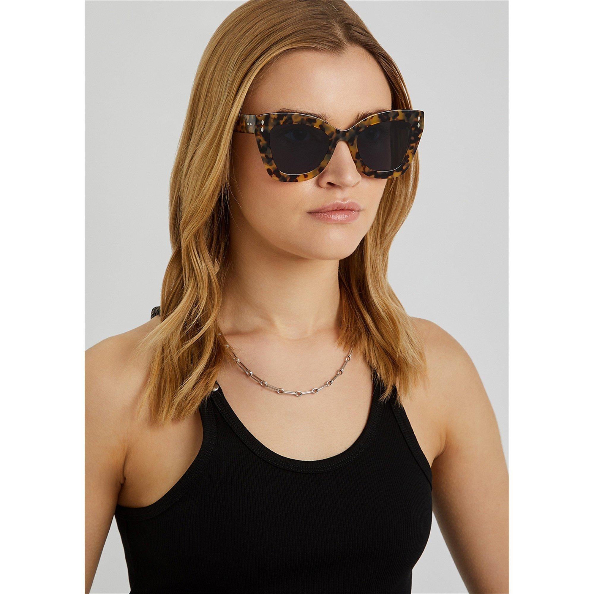 BROWN AND OTHER - Isabel Marant - IM 0050/G/S ACETATE OVRSZD CAT - 3