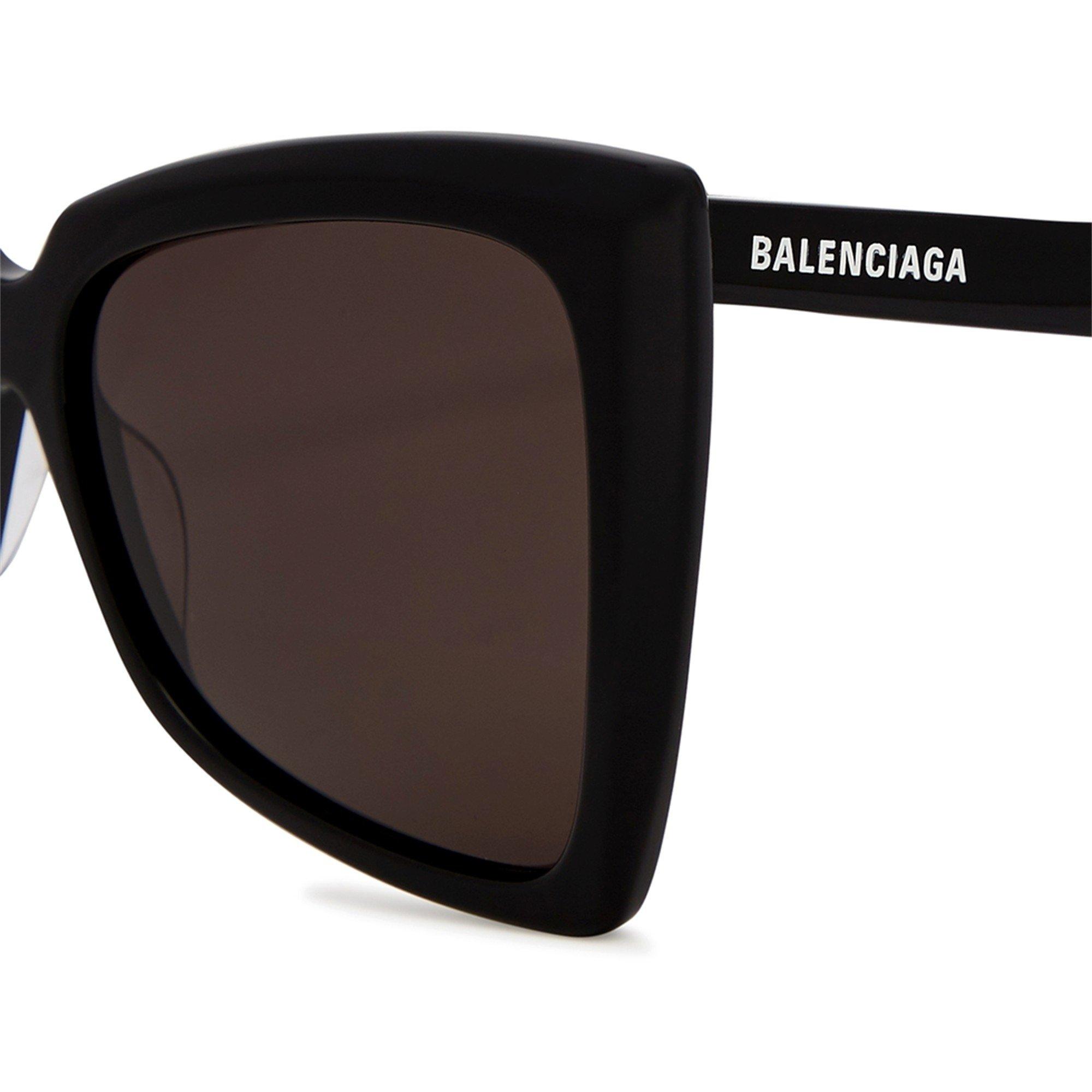 BLACK AND GREY - Balenciaga - BAL F TIP ACETATE BUTTERFLY SG - 3