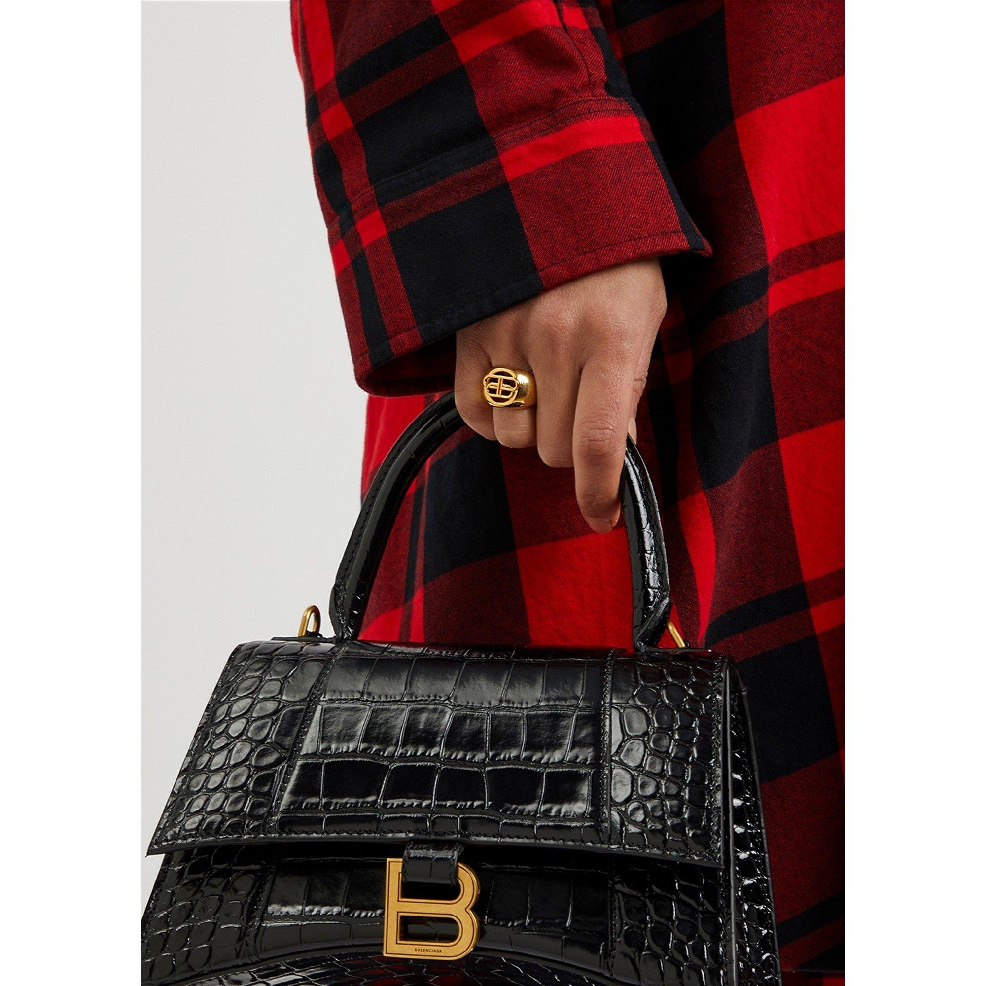 GOLD - Balenciaga - BB SIGNET RING - 3