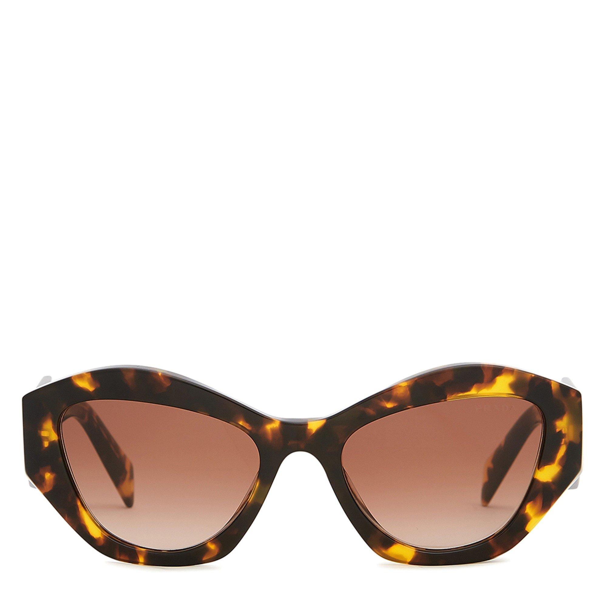 BROWN AND OTHER - Prada - PR F CAT EYE ACETATE SUNGLASSE - 2
