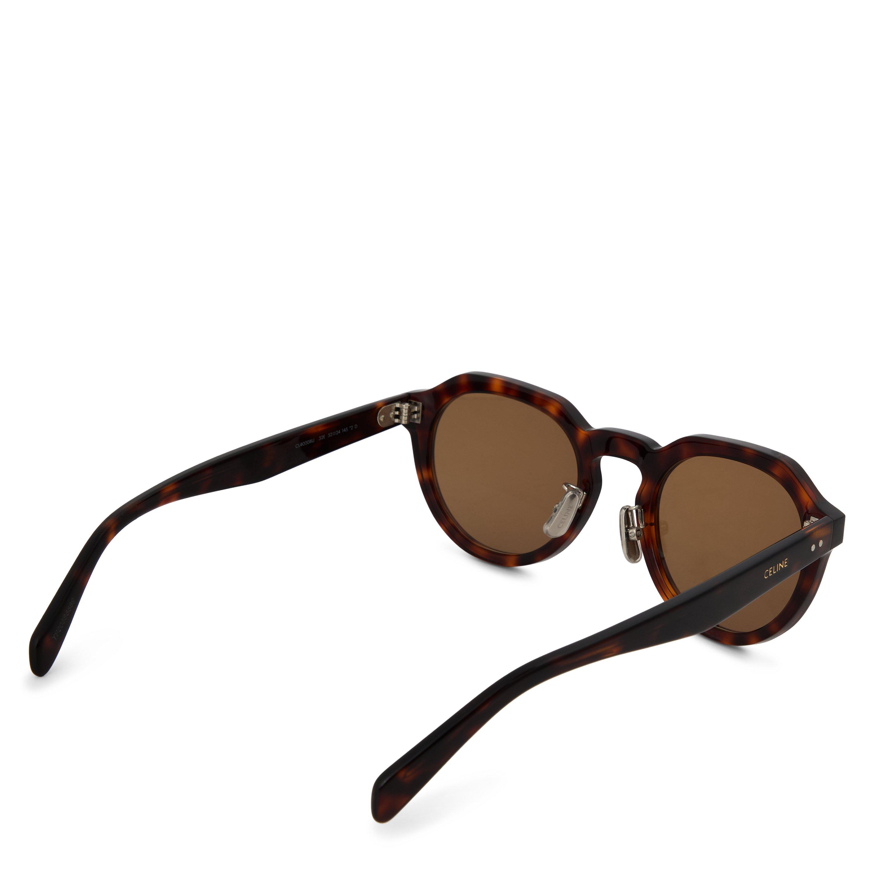 BROWN AND OTHER - Celine - C M ROUND ACETATE SG09 - 2