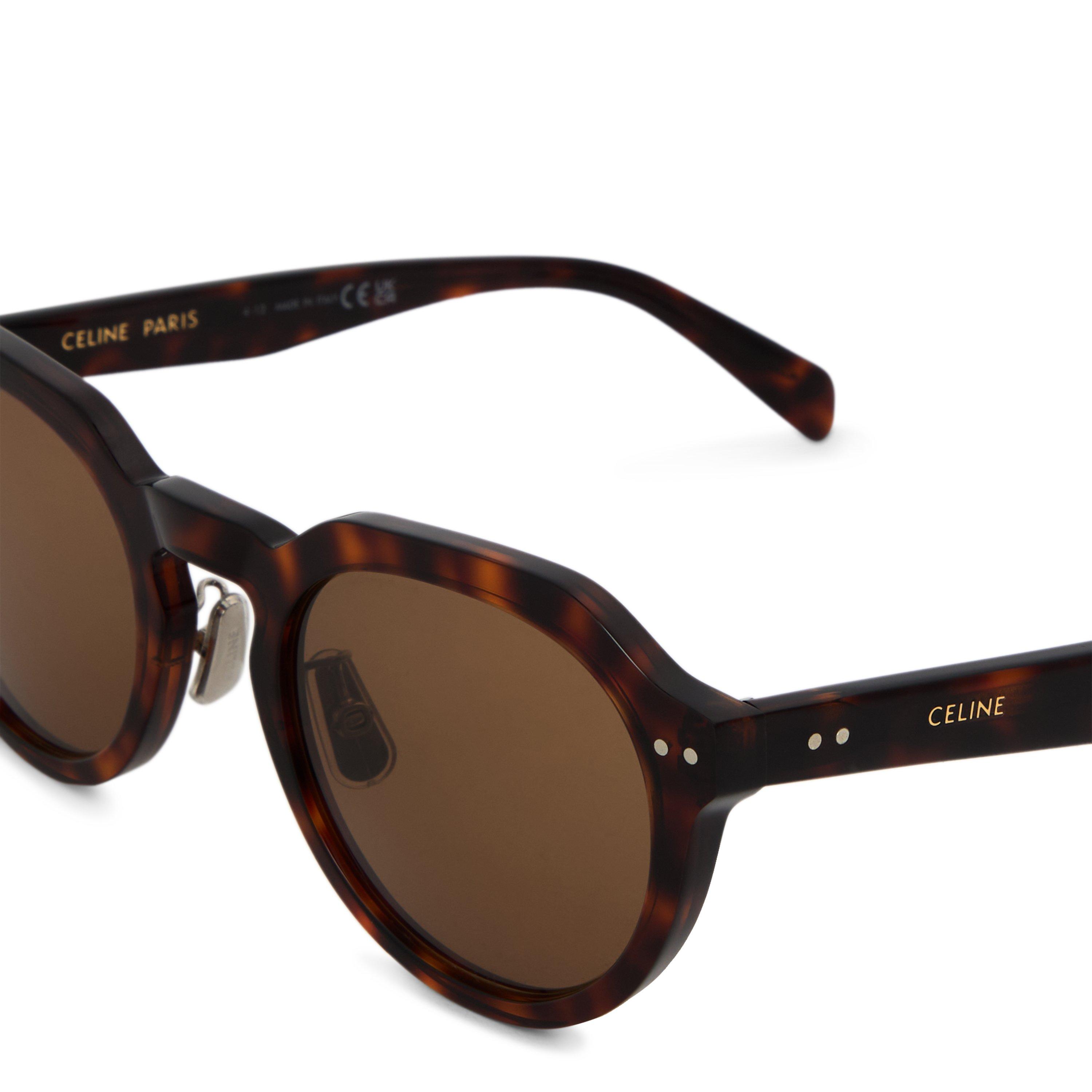 BROWN AND OTHER - Celine - C M ROUND ACETATE SG09 - 3