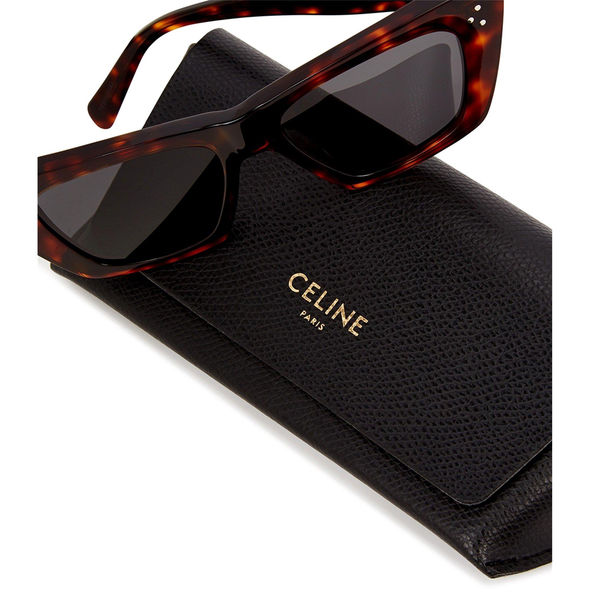 BROWN AND OTHER - Celine - C F CAT EYE ACETATE SG09 - 5