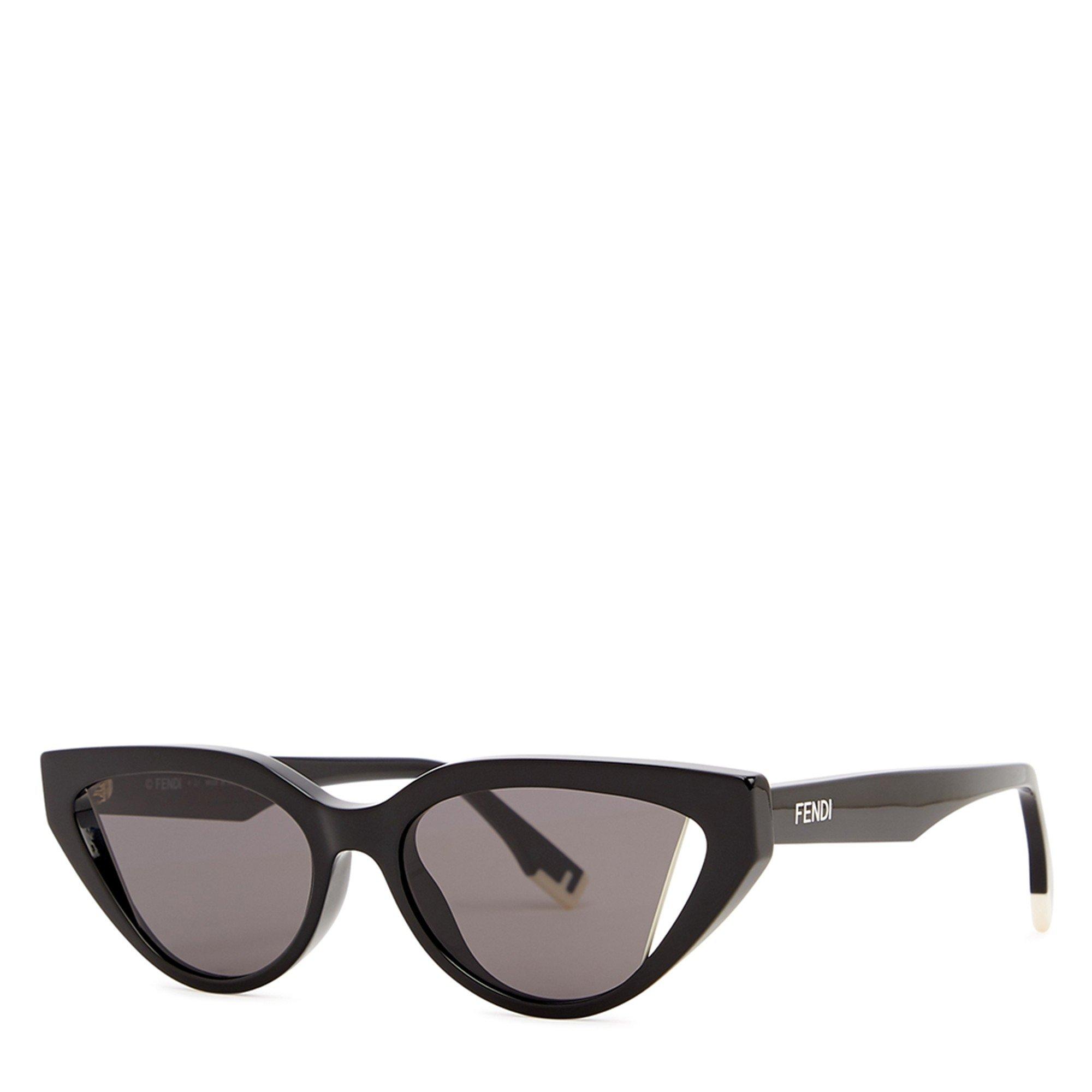 BLACK AND OTHER - Fendi - F F ACETATE CAT EYE SG