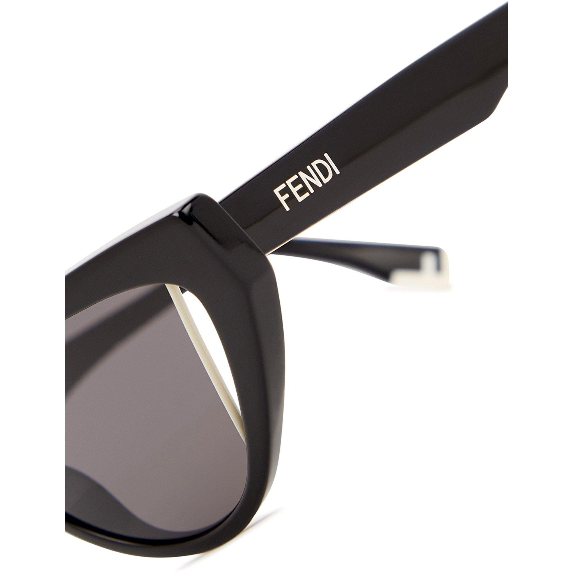 BLACK AND OTHER - Fendi - F F ACETATE CAT EYE SG09 - 4