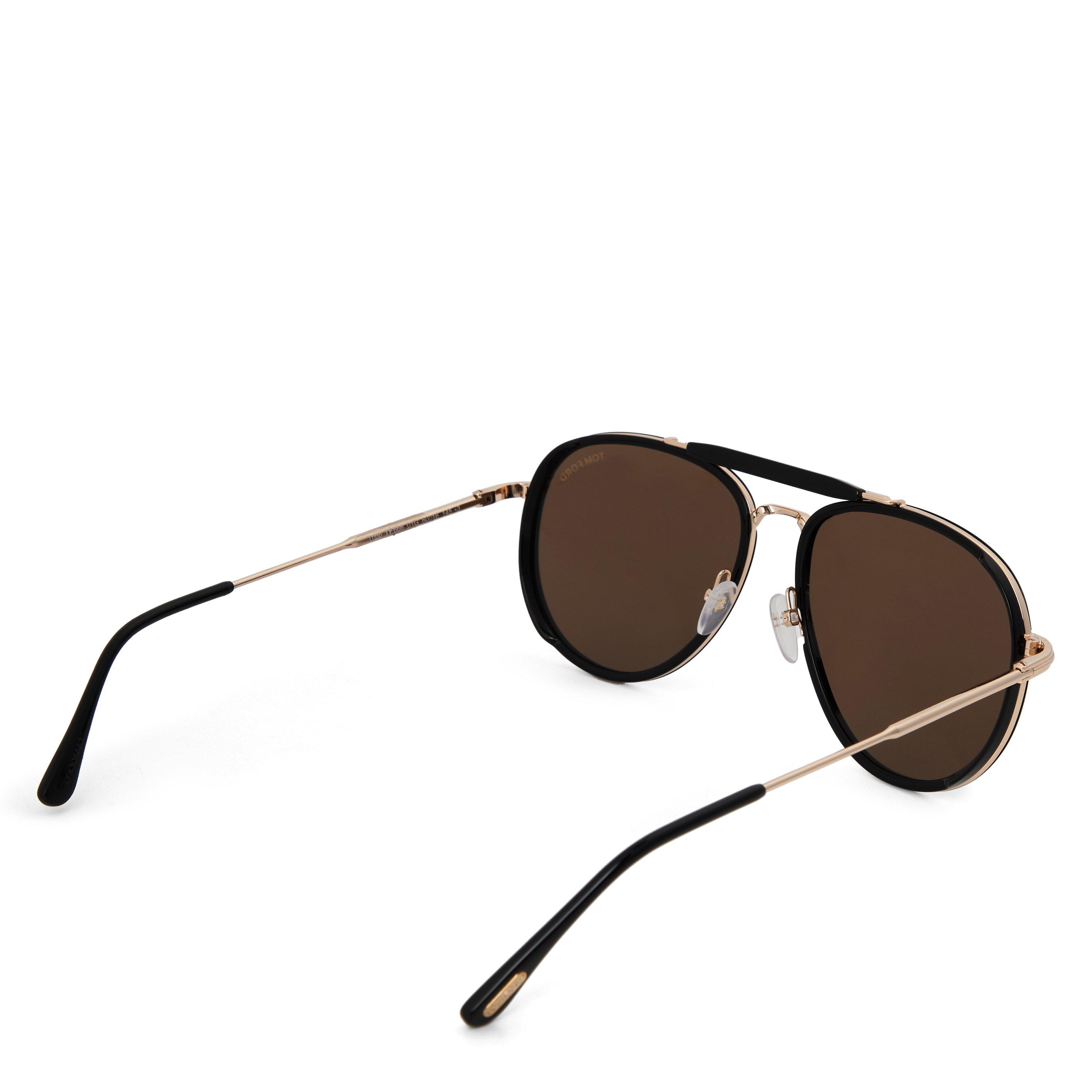BLACK AND OTHER - Tom Ford - FT0666 01G SHINY BLAC BRW - 2