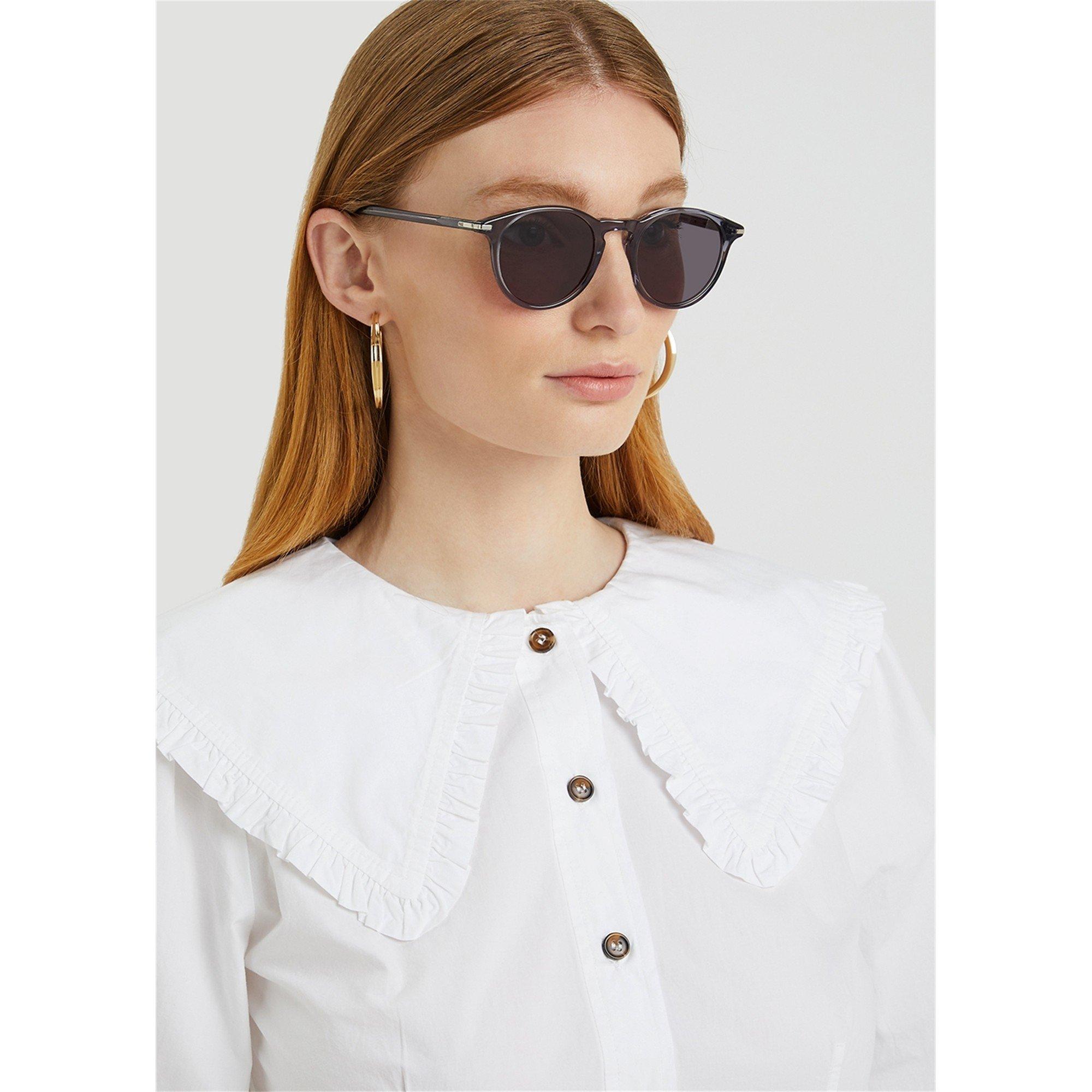 GREY - Paige - Women's Caylen Acetate Round Sunglasses - 3