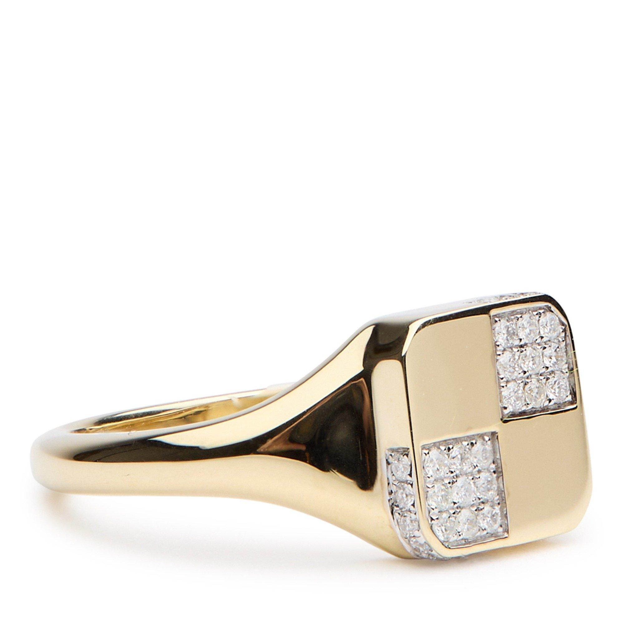 GOLD - Yvonne Leon - MINI CHEVALIERE RING - 2