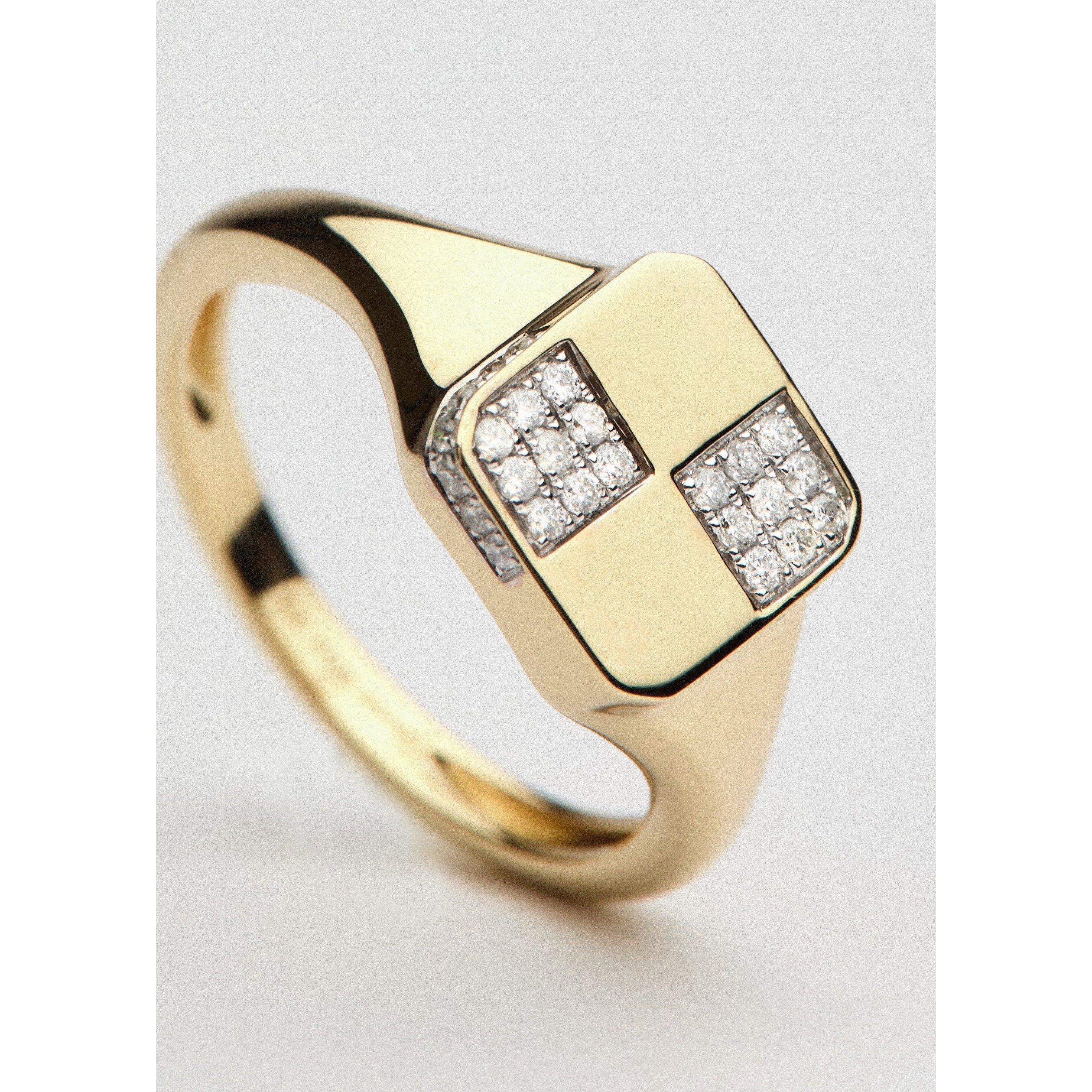 GOLD - Yvonne Leon - MINI CHEVALIERE RING - 5
