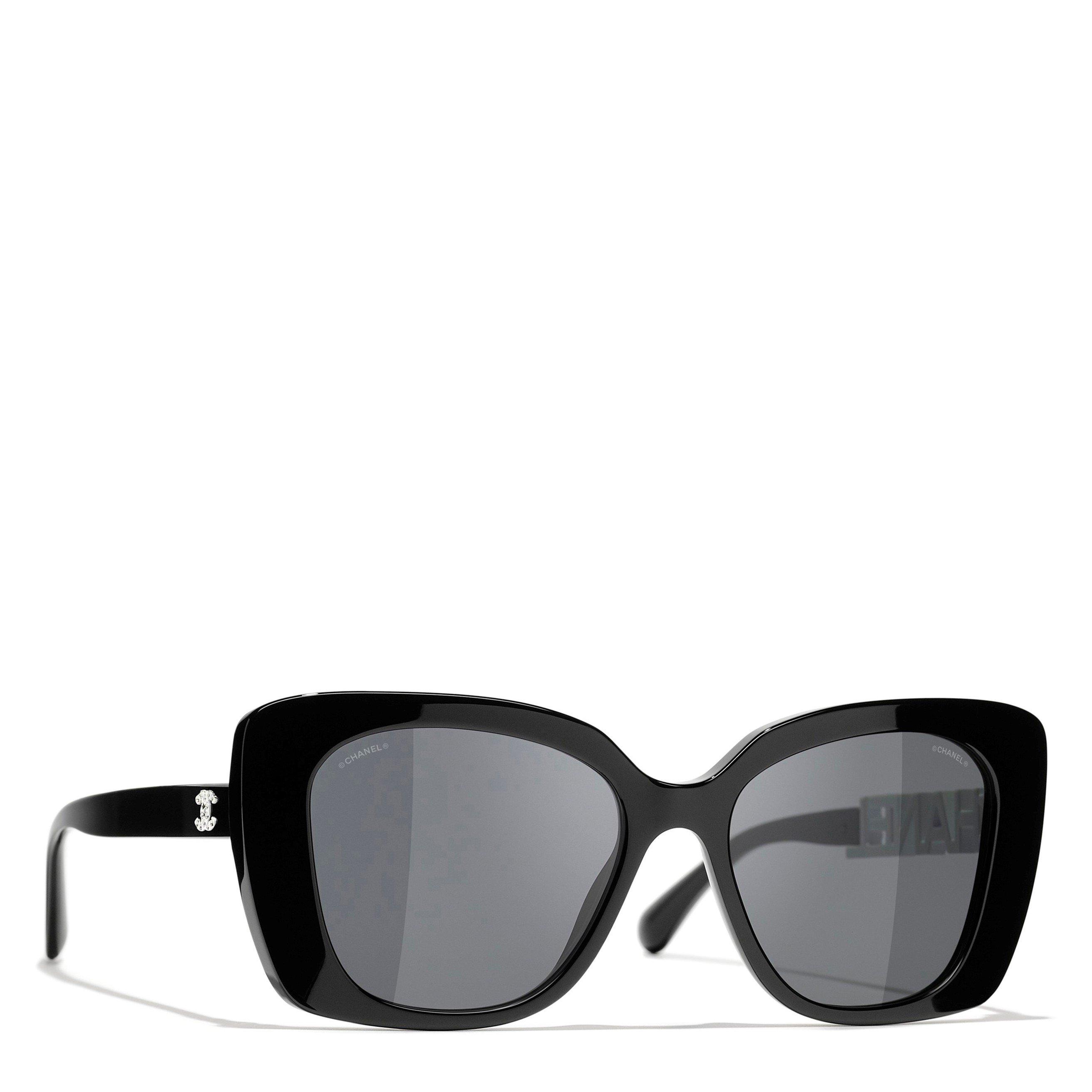BLACK - CHANEL - CHANEL ACETATE CAT EYE SG - 1
