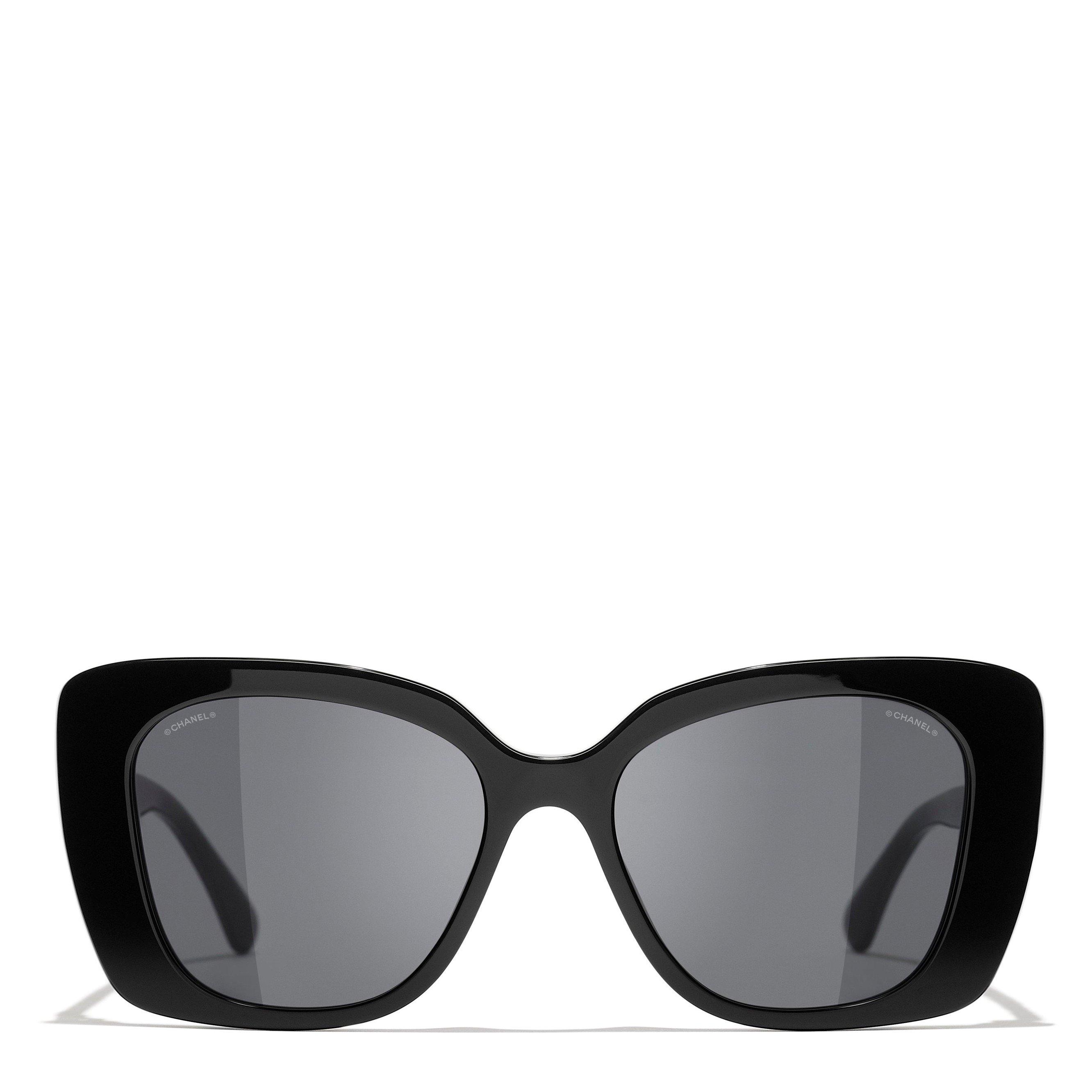BLACK - CHANEL - CHANEL ACETATE CAT EYE SG - 2