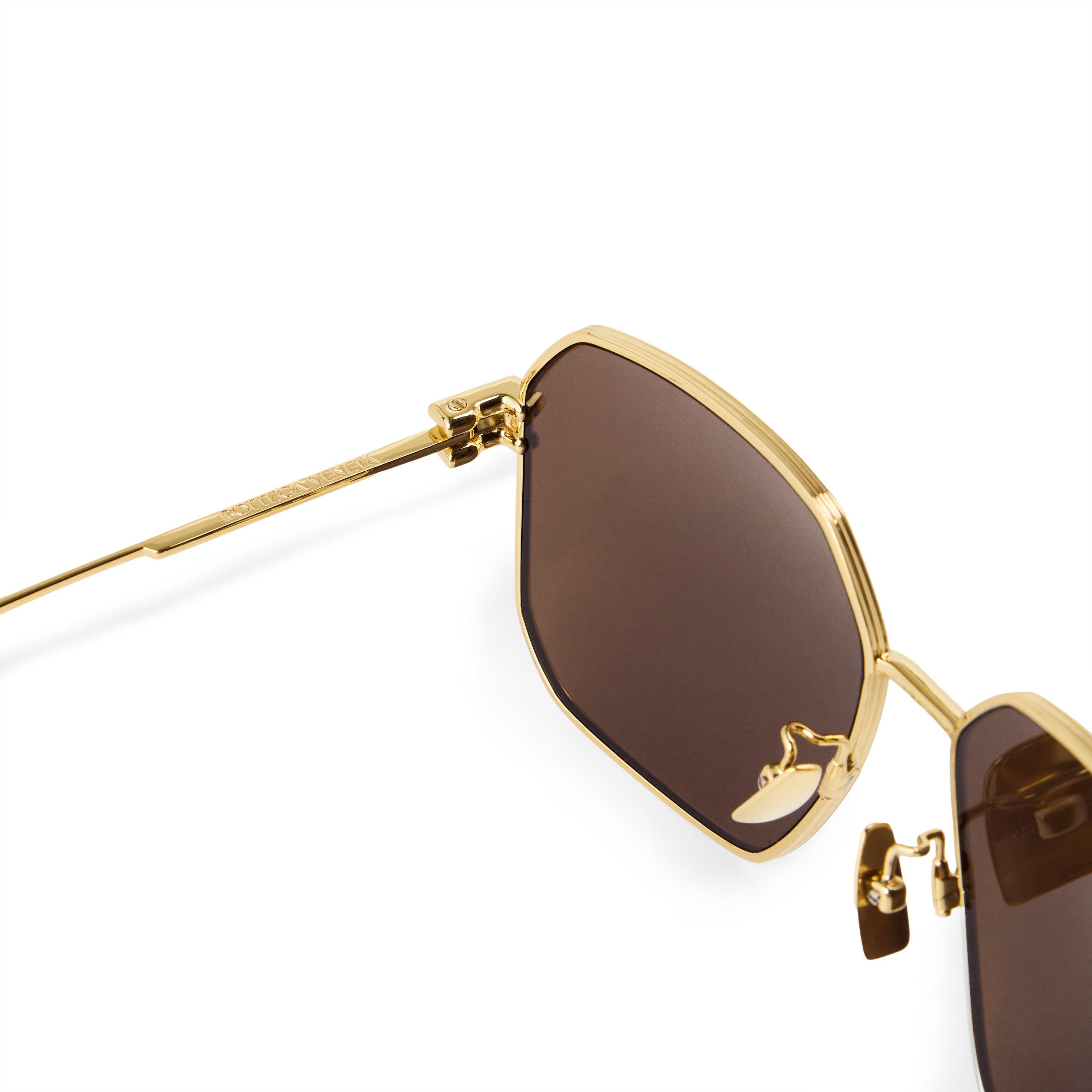 GOLD AND OTHER - Bottega Veneta - BV OVERSIZED METAL SG - 3