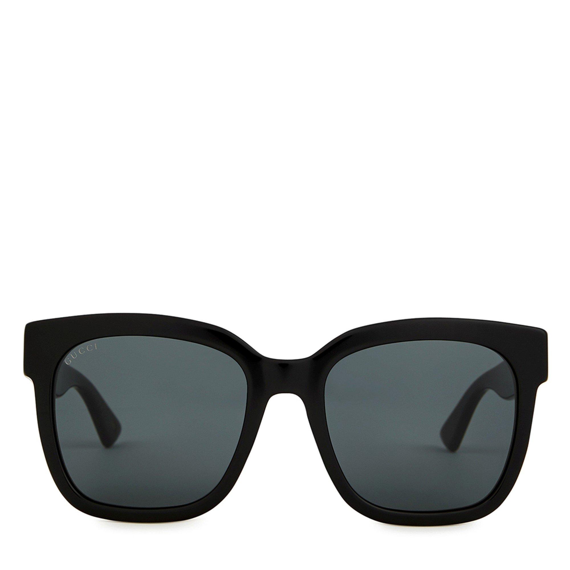 BLACK - Gucci - Women's Acetate Square Sunglasses - 2