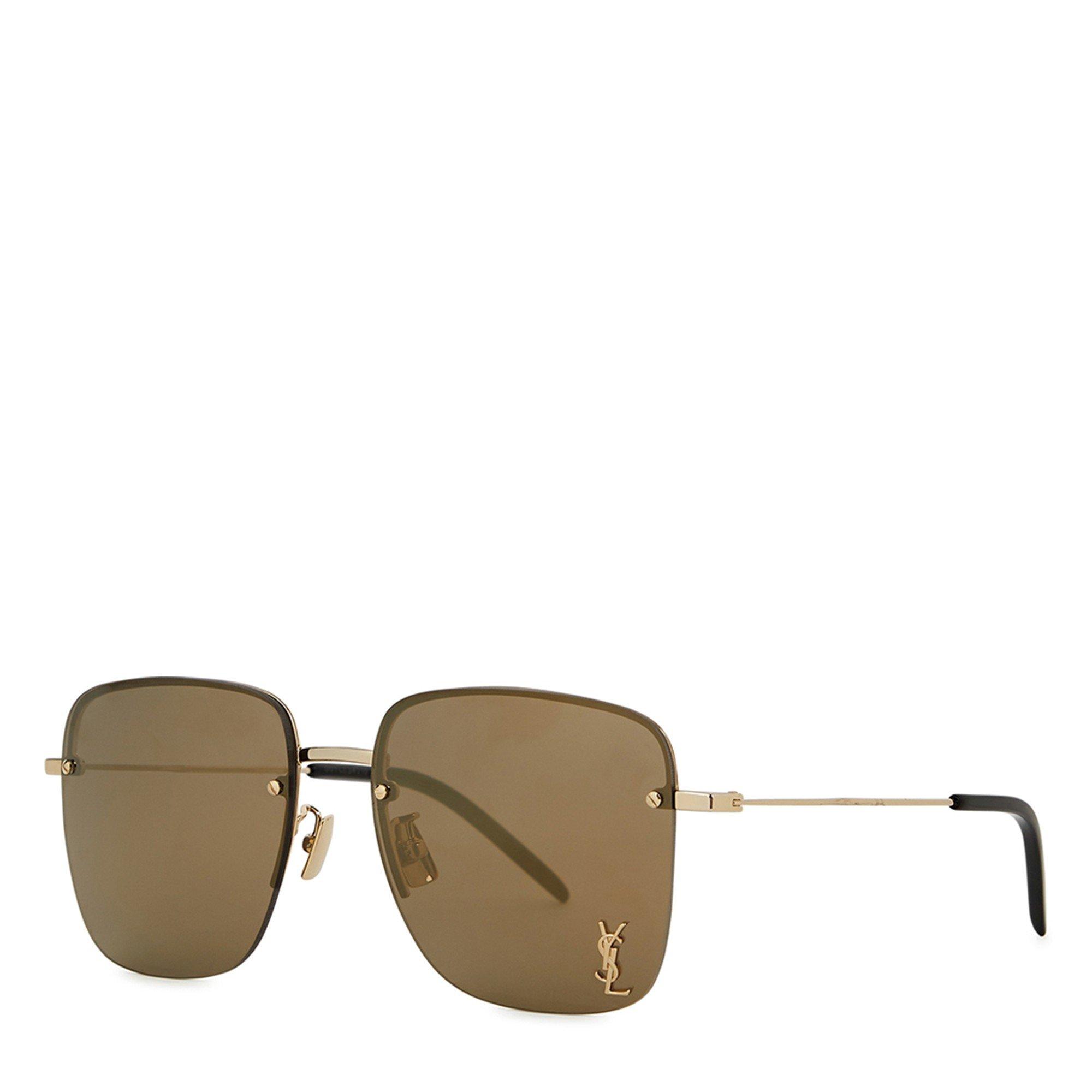 GOLD AND OTHER - Saint Laurent - SL RIMLESS METAL SG - 1