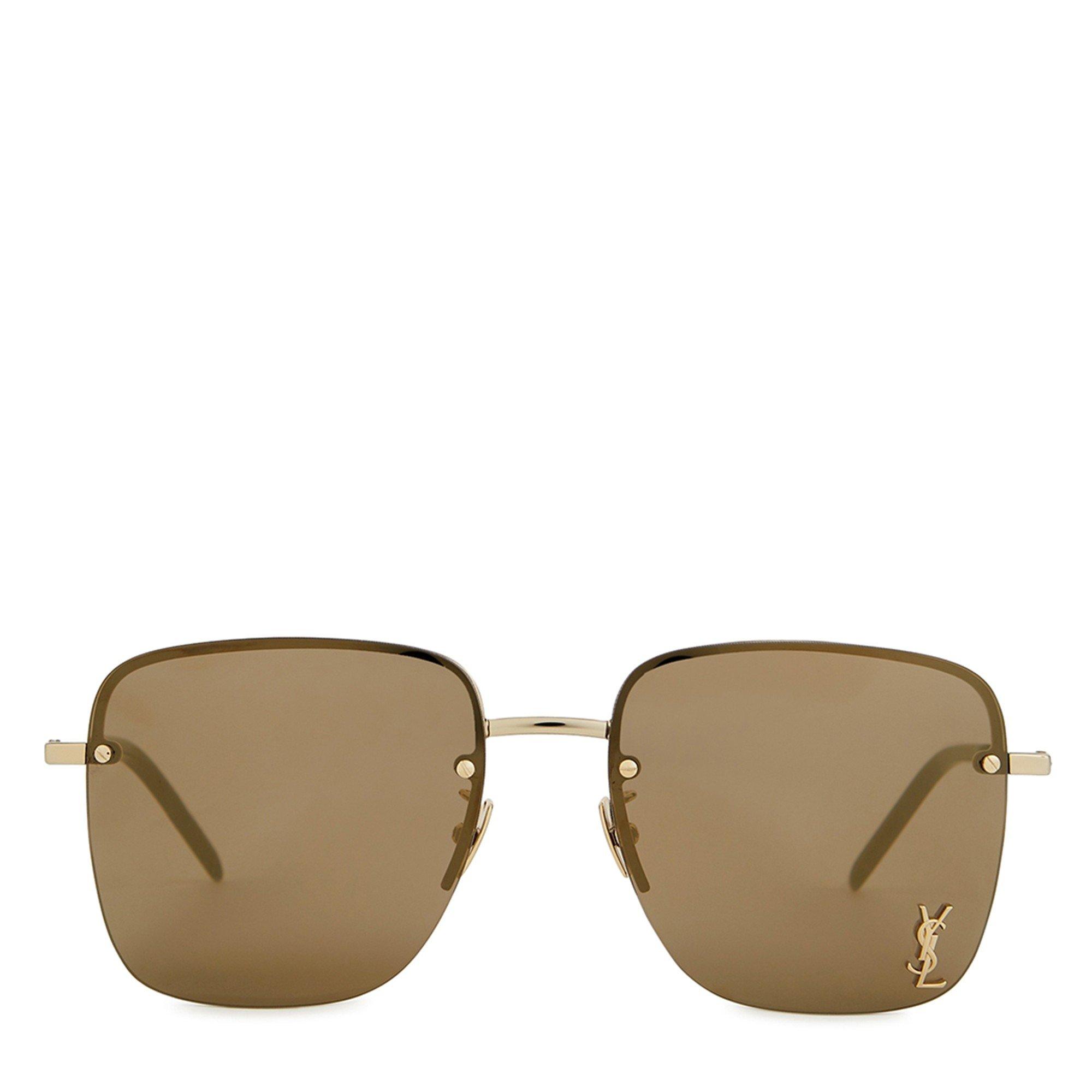 GOLD AND OTHER - Saint Laurent - SL RIMLESS METAL SG - 2