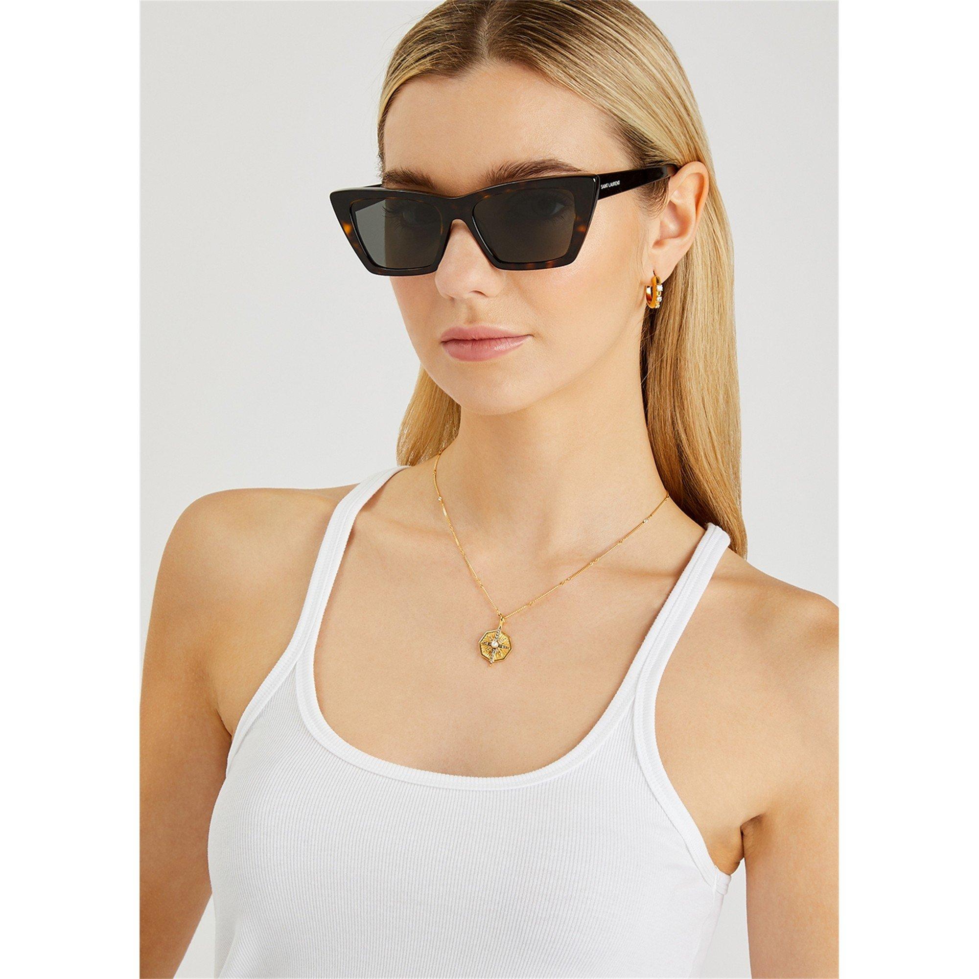 HAVANA - Saint Laurent - SL CAT EYE ACETATE SG - 3